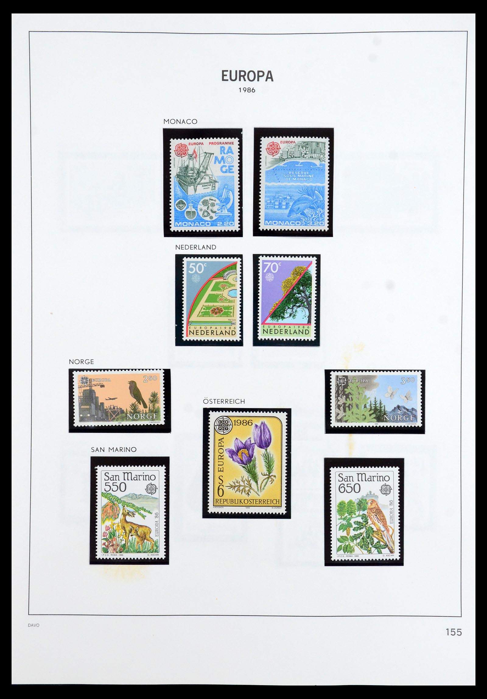 35842 100 - Postzegelverzameling 35842 Europa CEPT 1970-2005.