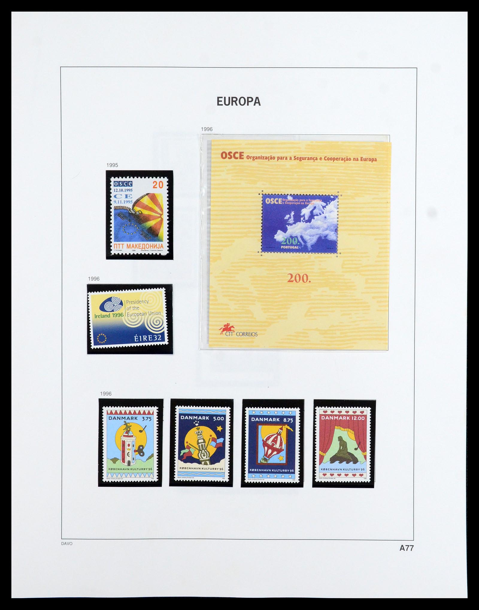 35842 462 - Postzegelverzameling 35842 Europa CEPT 1970-2005.