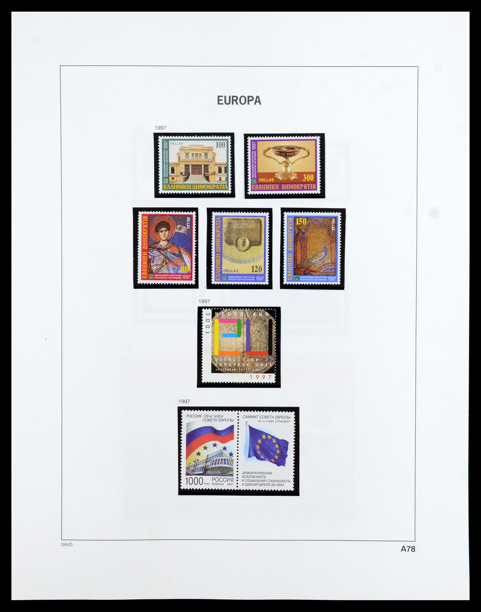 35842 463 - Postzegelverzameling 35842 Europa CEPT 1970-2005.