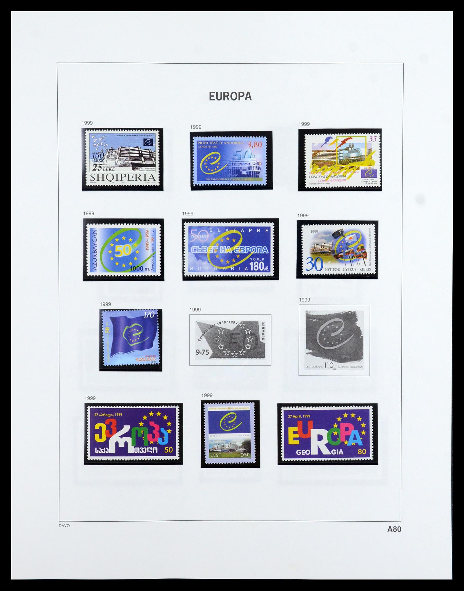 35842 465 - Postzegelverzameling 35842 Europa CEPT 1970-2005.