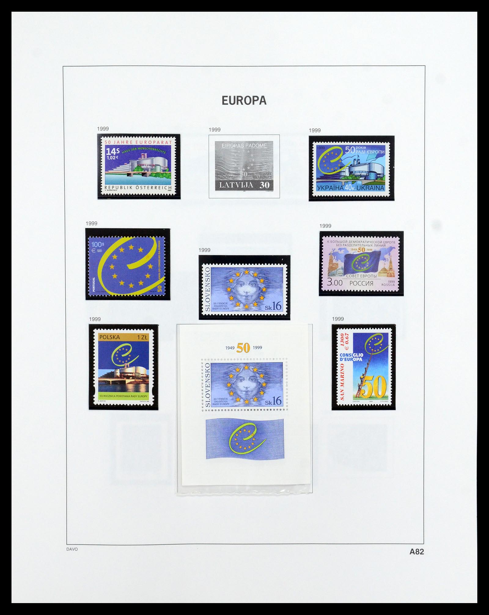 35842 467 - Postzegelverzameling 35842 Europa CEPT 1970-2005.