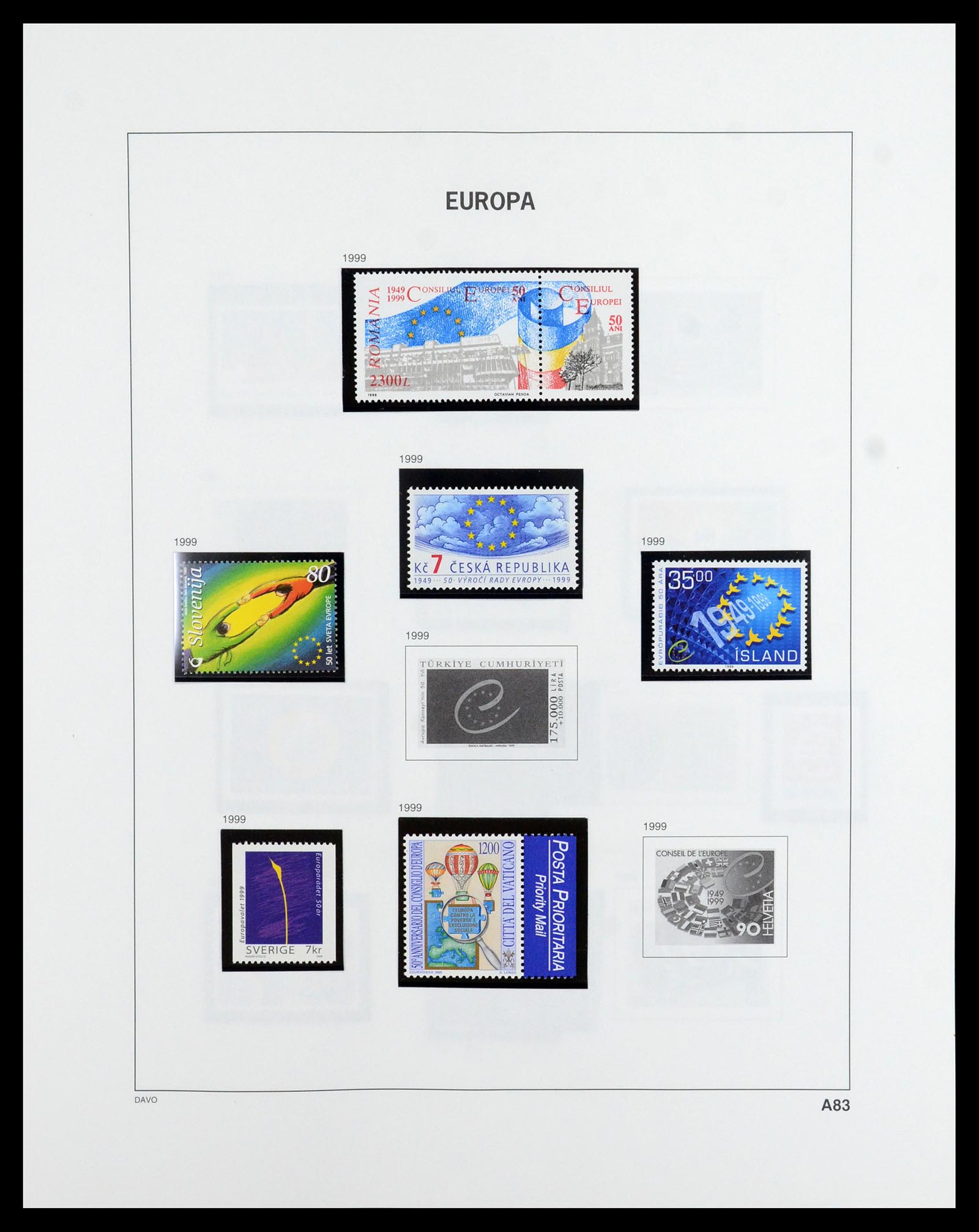 35842 468 - Postzegelverzameling 35842 Europa CEPT 1970-2005.