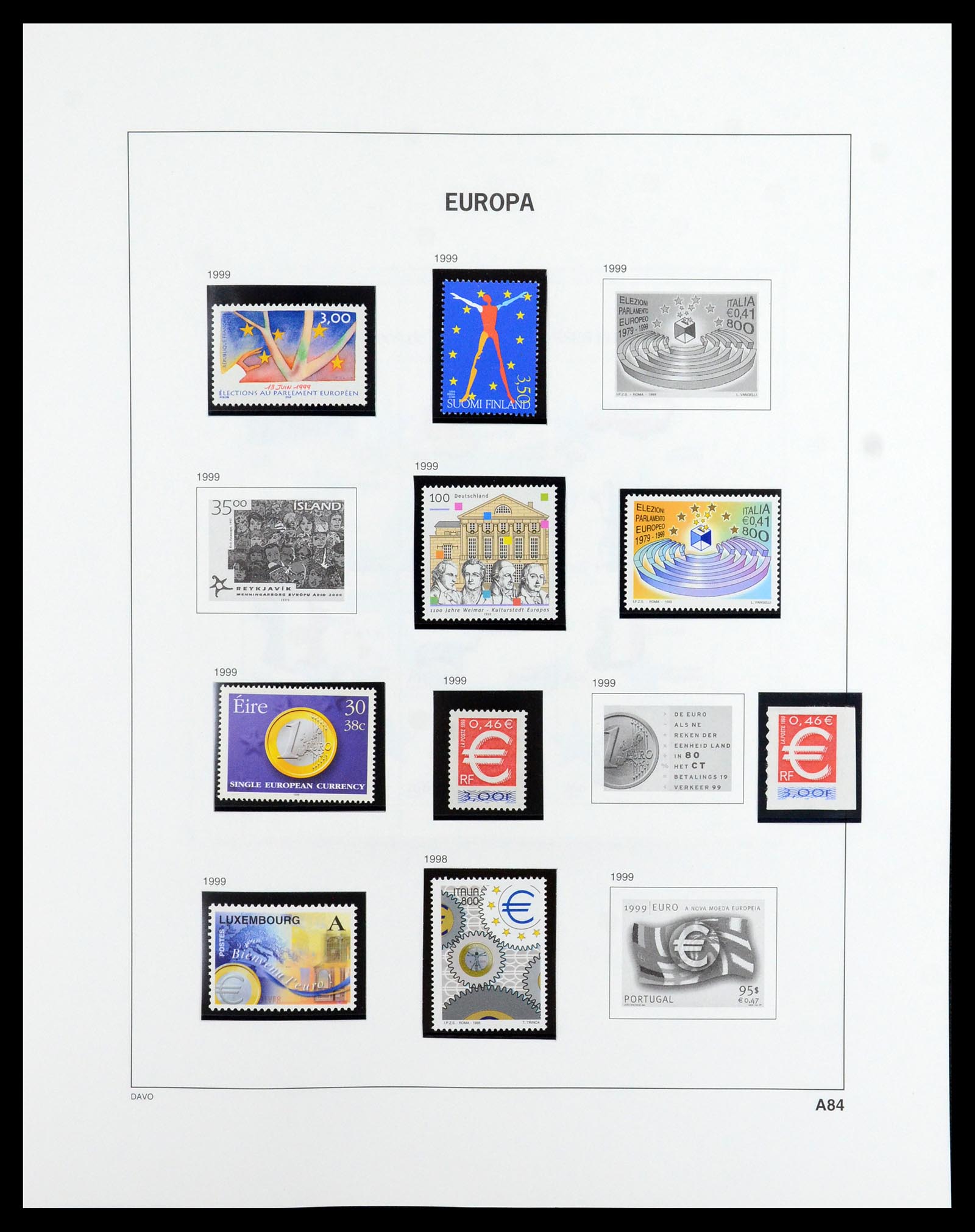 35842 469 - Postzegelverzameling 35842 Europa CEPT 1970-2005.