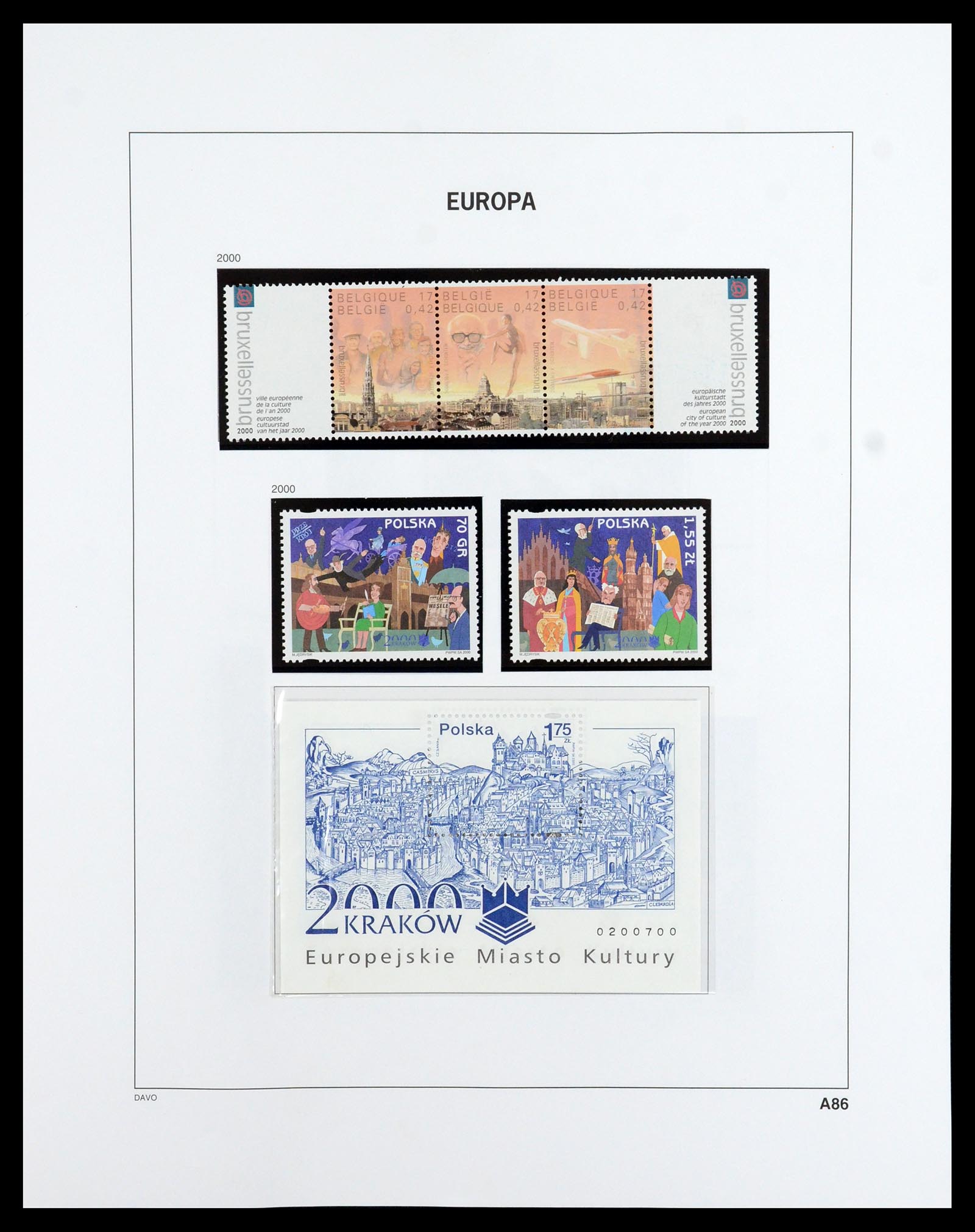 35842 471 - Postzegelverzameling 35842 Europa CEPT 1970-2005.