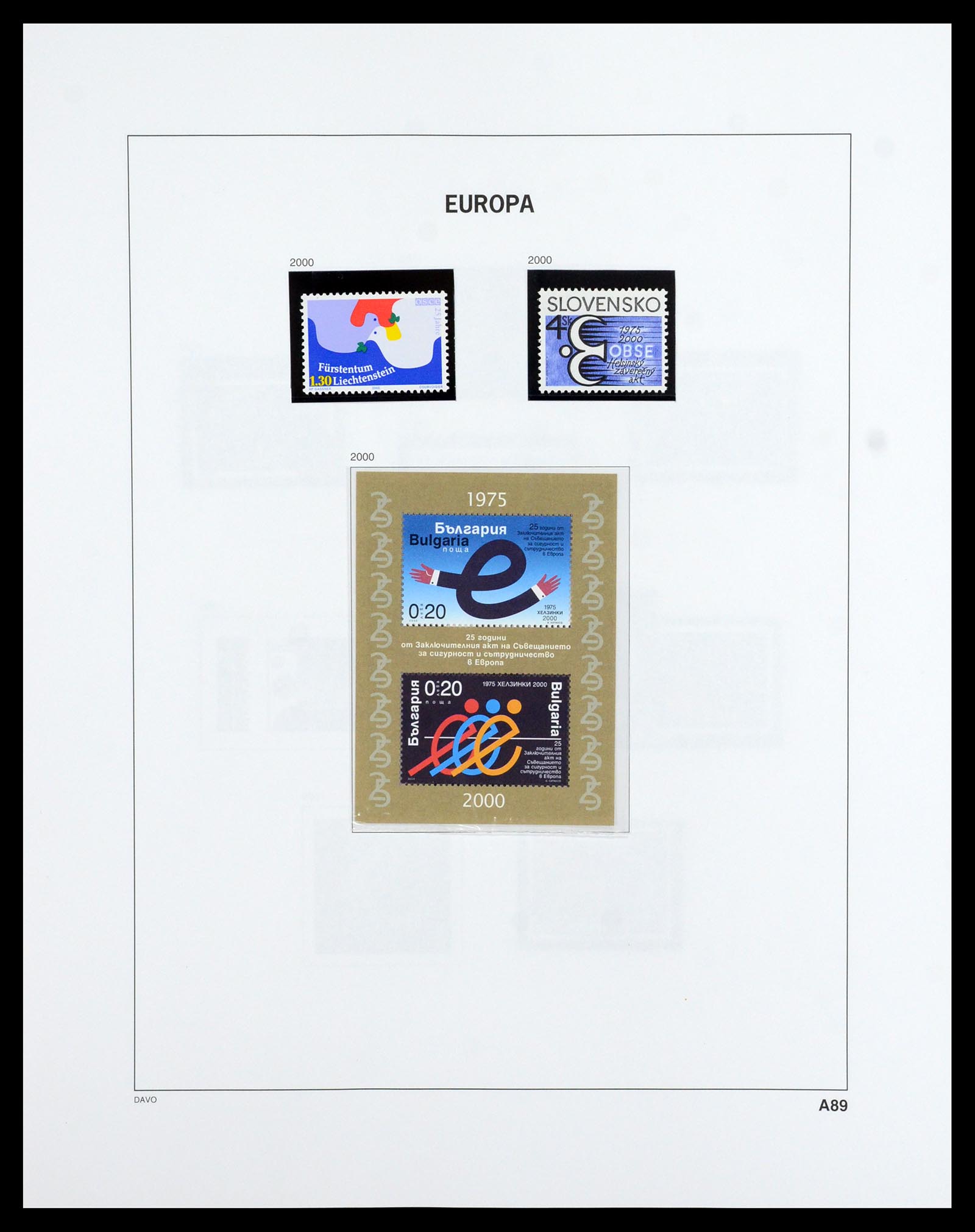 35842 474 - Postzegelverzameling 35842 Europa CEPT 1970-2005.