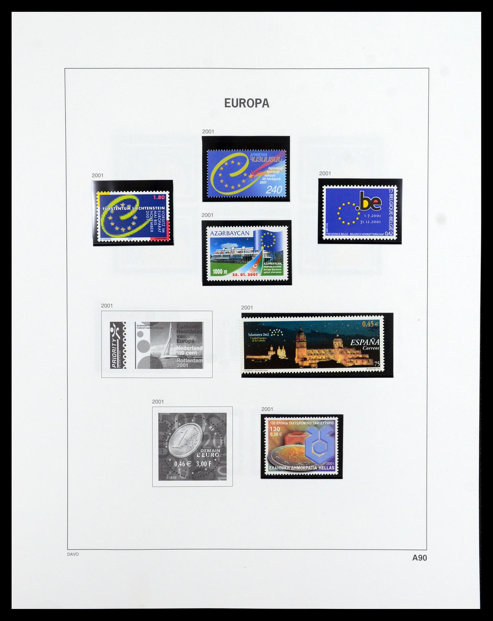 35842 475 - Postzegelverzameling 35842 Europa CEPT 1970-2005.