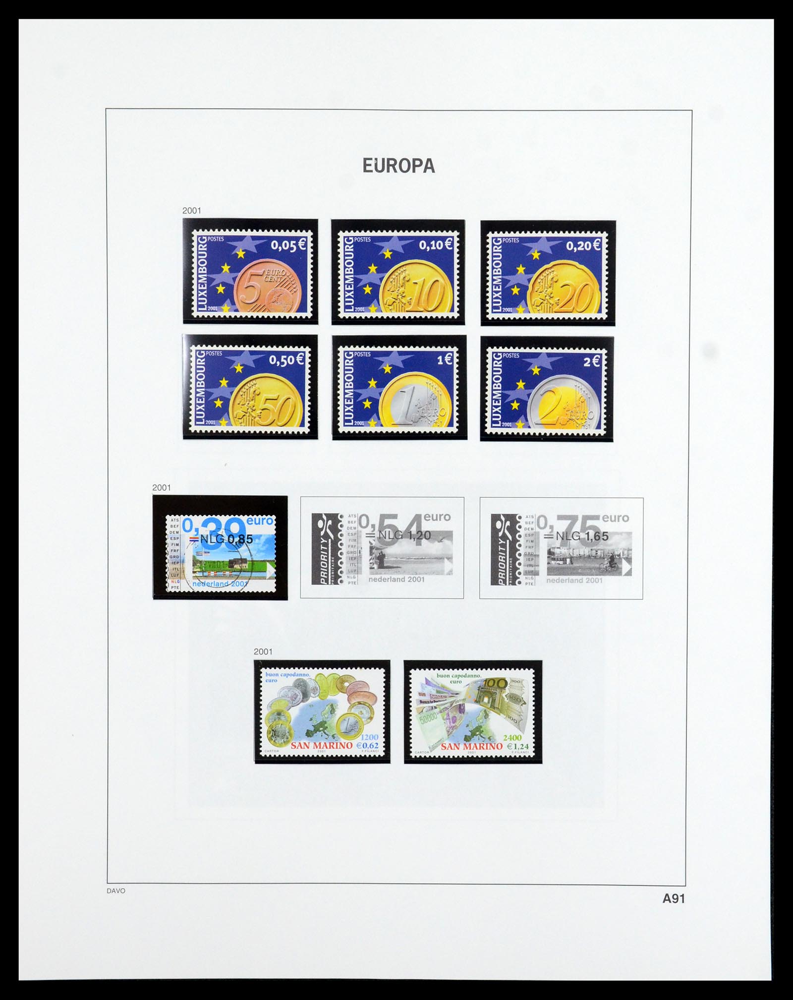 35842 476 - Postzegelverzameling 35842 Europa CEPT 1970-2005.