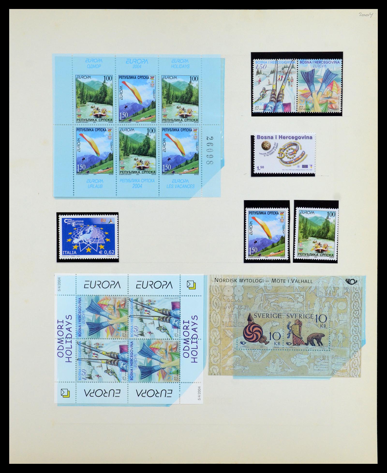 35842 501 - Postzegelverzameling 35842 Europa CEPT 1970-2005.