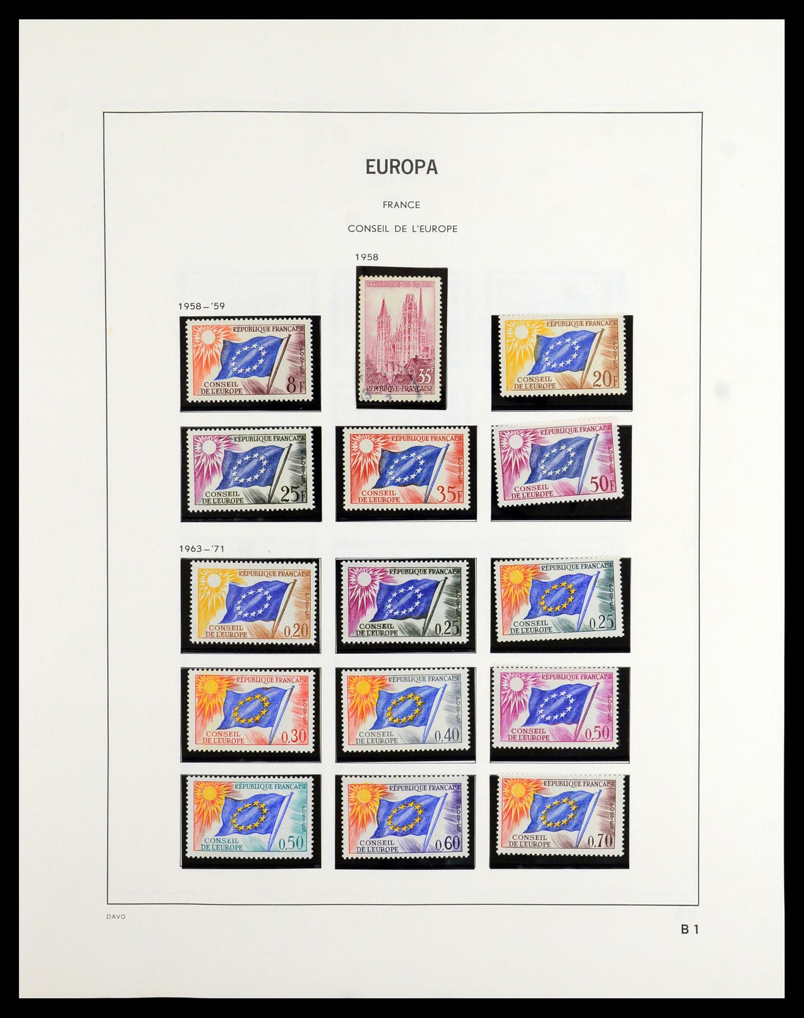 35842 506 - Postzegelverzameling 35842 Europa CEPT 1970-2005.
