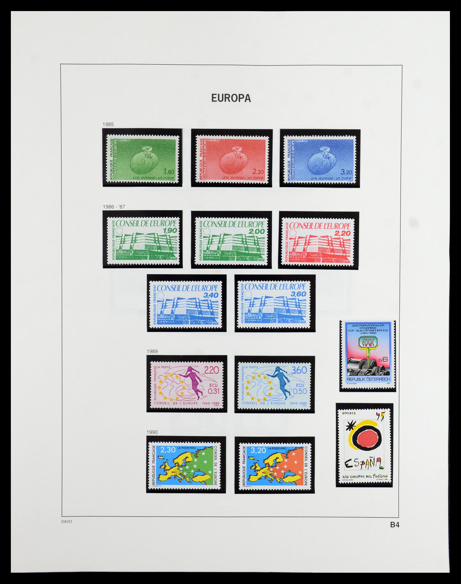 35842 509 - Postzegelverzameling 35842 Europa CEPT 1970-2005.
