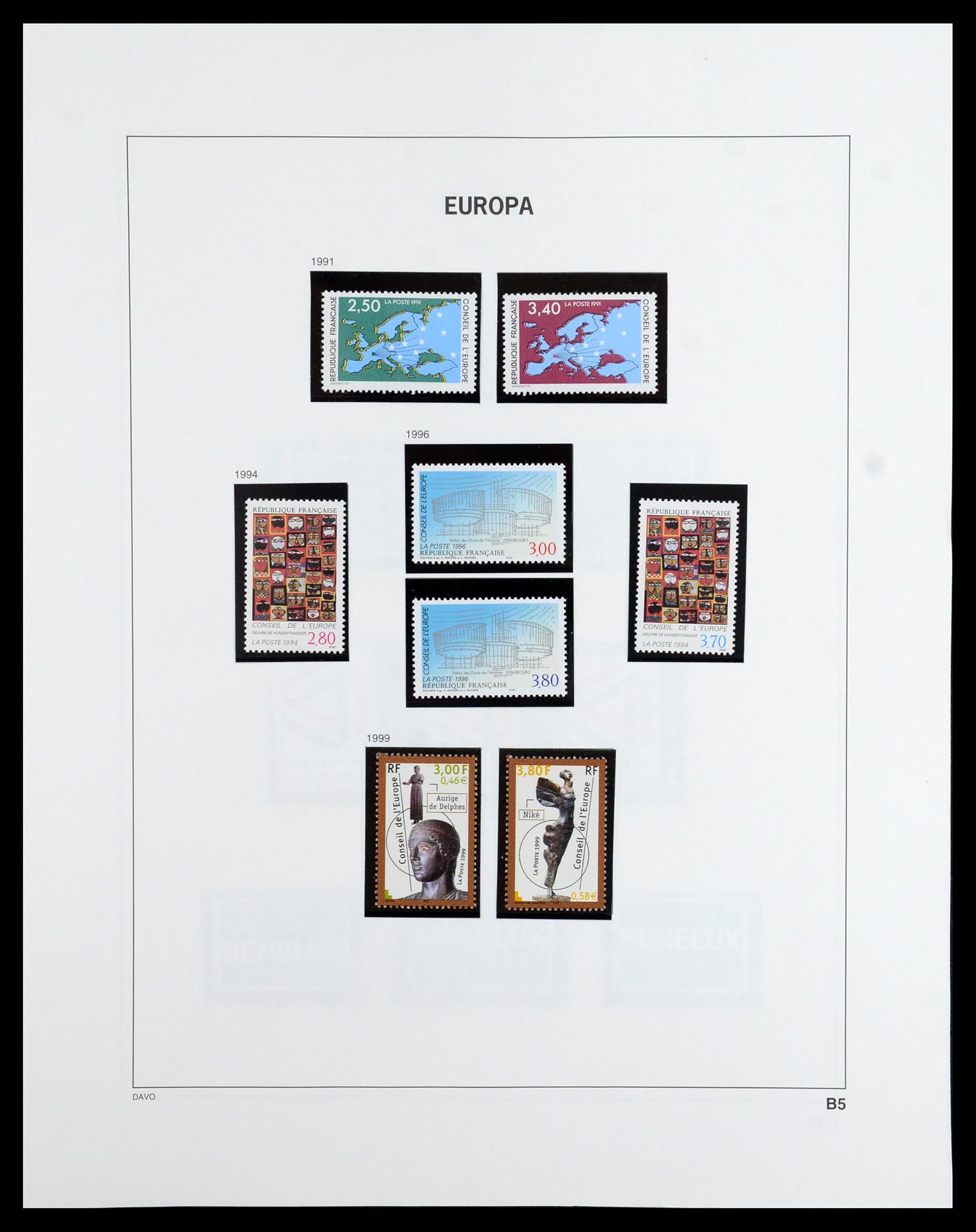 35842 510 - Postzegelverzameling 35842 Europa CEPT 1970-2005.