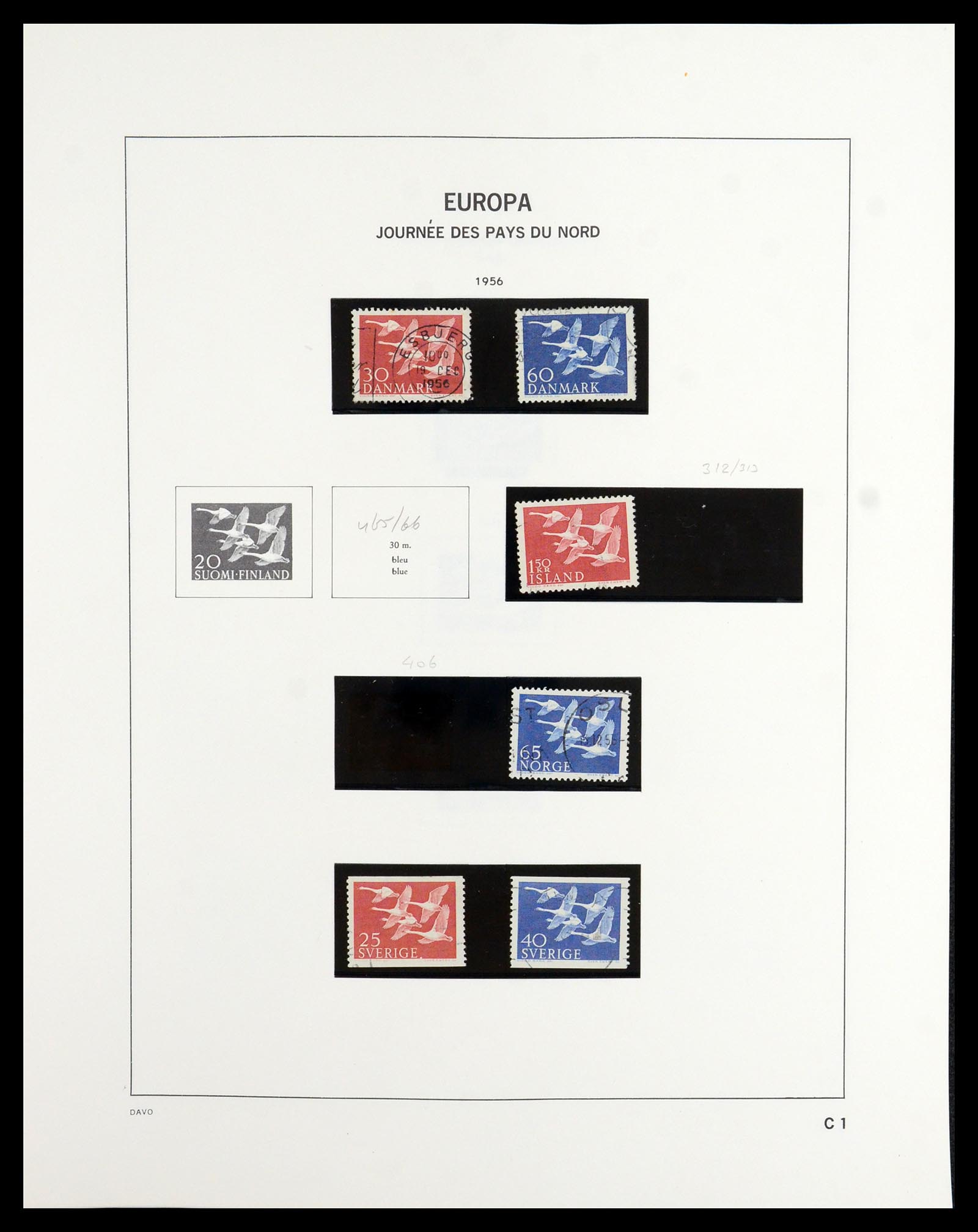 35842 512 - Postzegelverzameling 35842 Europa CEPT 1970-2005.