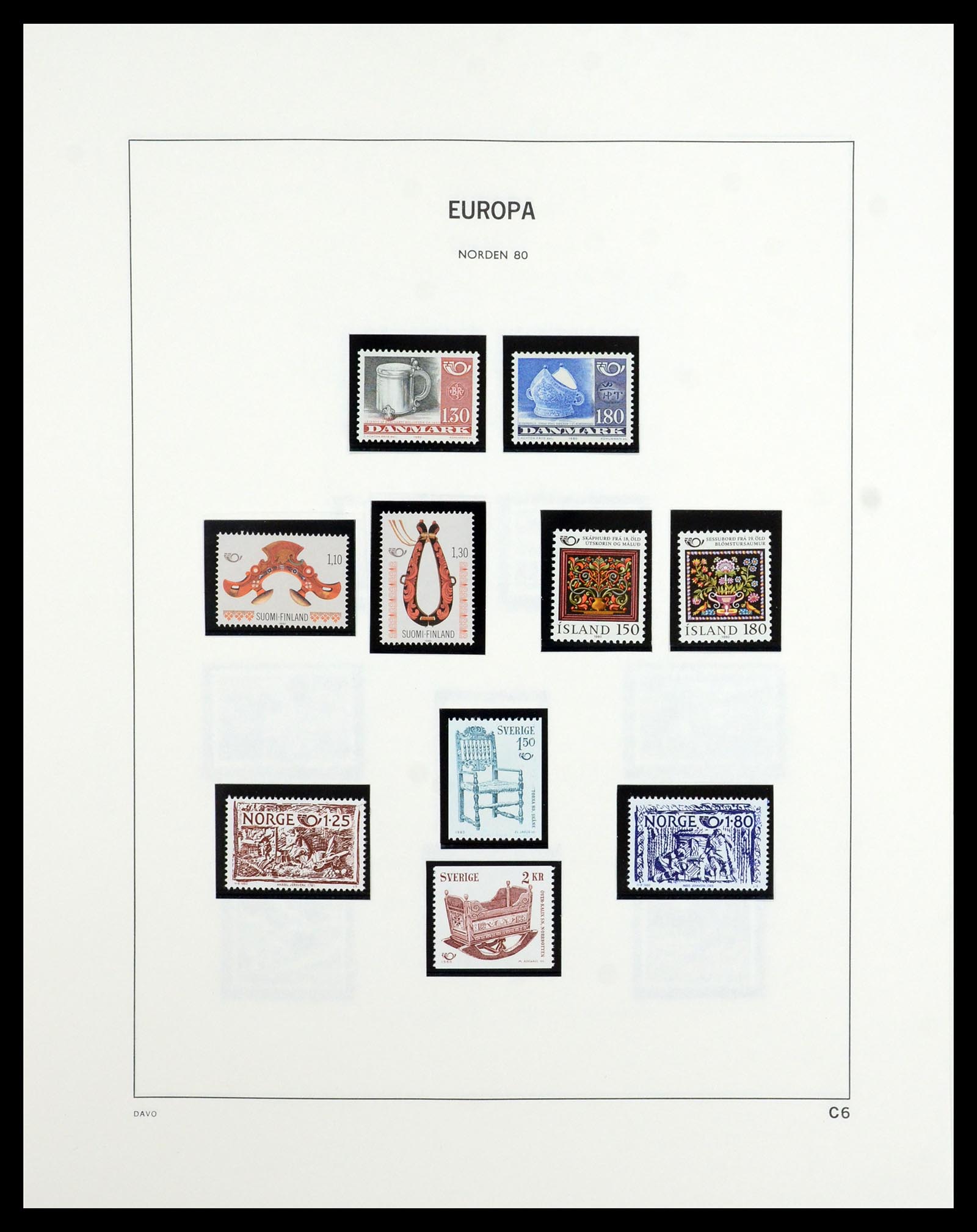 35842 517 - Postzegelverzameling 35842 Europa CEPT 1970-2005.