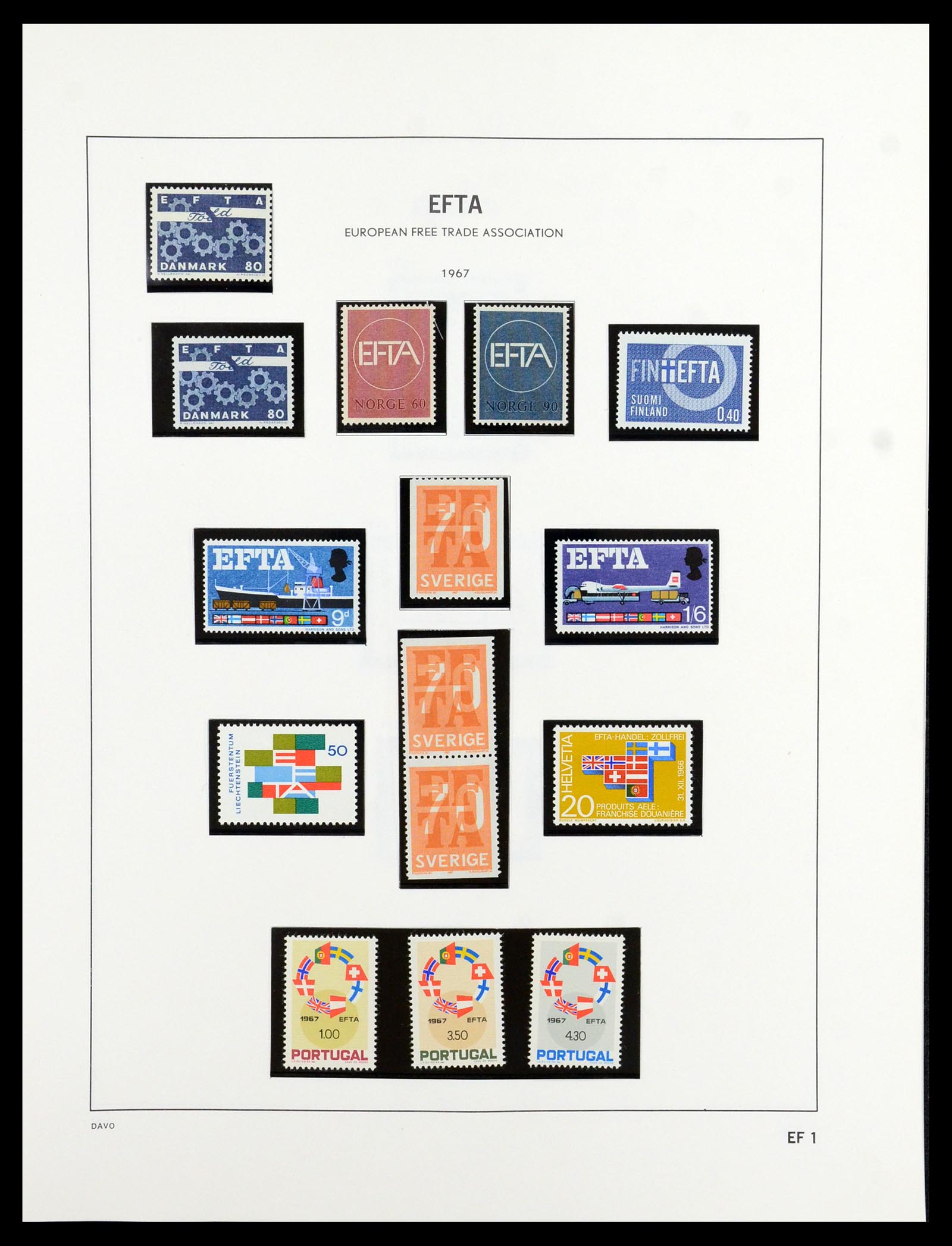 35842 527 - Postzegelverzameling 35842 Europa CEPT 1970-2005.