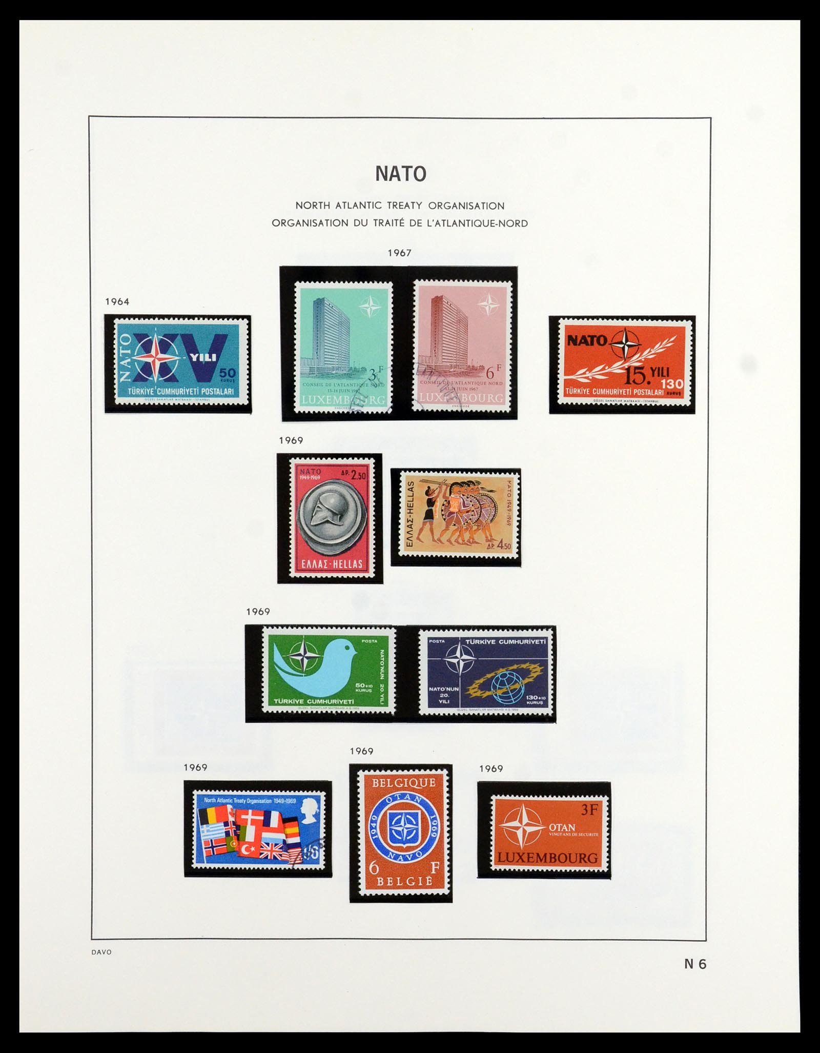 35842 534 - Postzegelverzameling 35842 Europa CEPT 1970-2005.