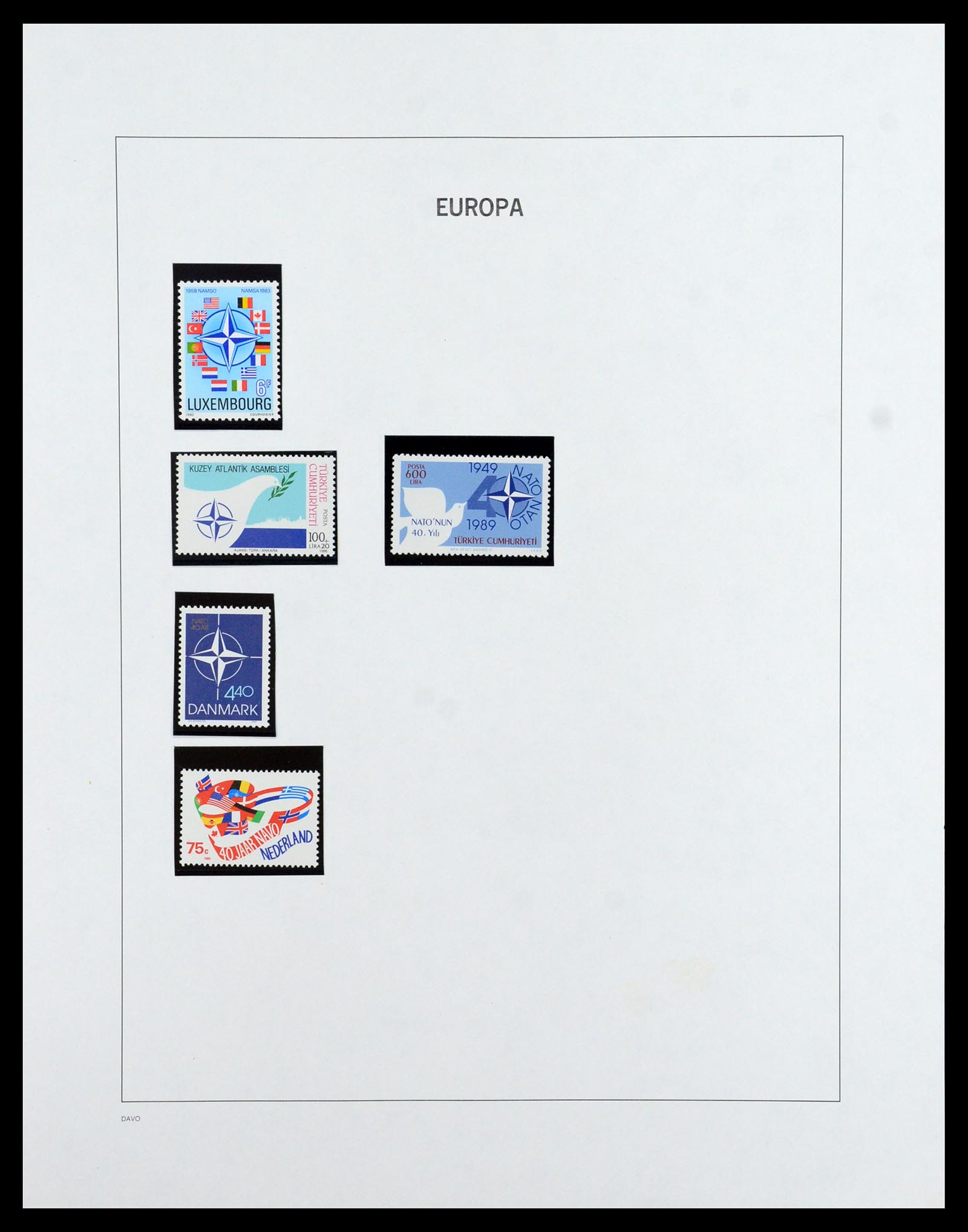 35842 536 - Postzegelverzameling 35842 Europa CEPT 1970-2005.