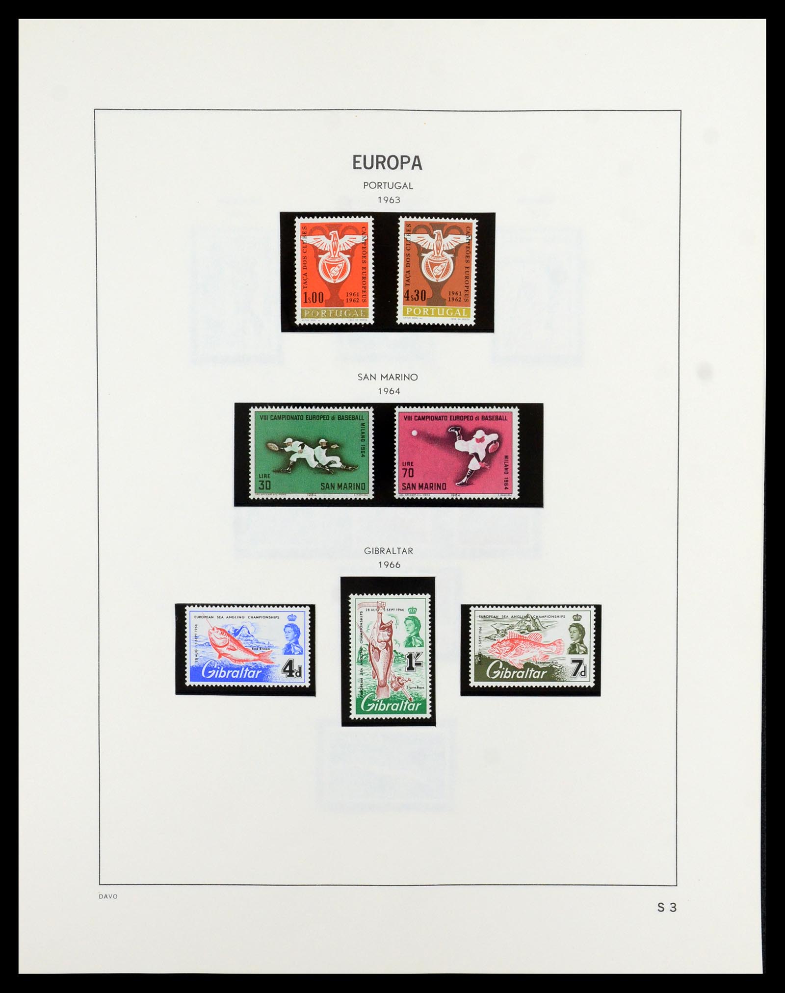 35842 538 - Postzegelverzameling 35842 Europa CEPT 1970-2005.