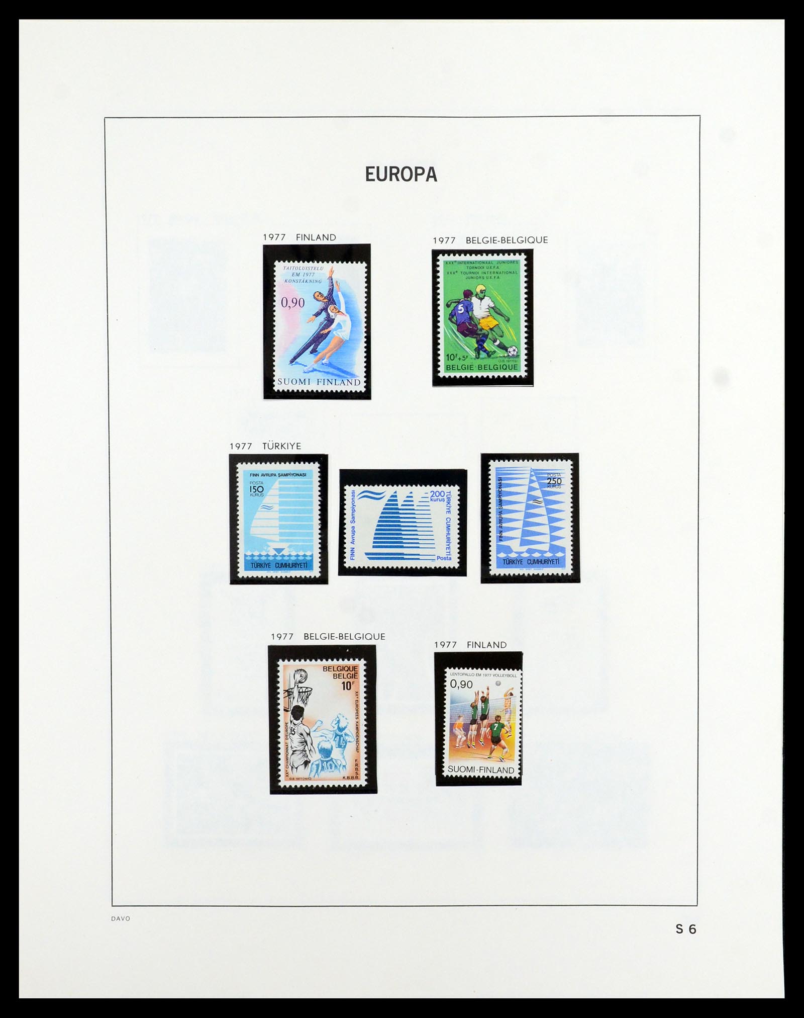 35842 542 - Postzegelverzameling 35842 Europa CEPT 1970-2005.