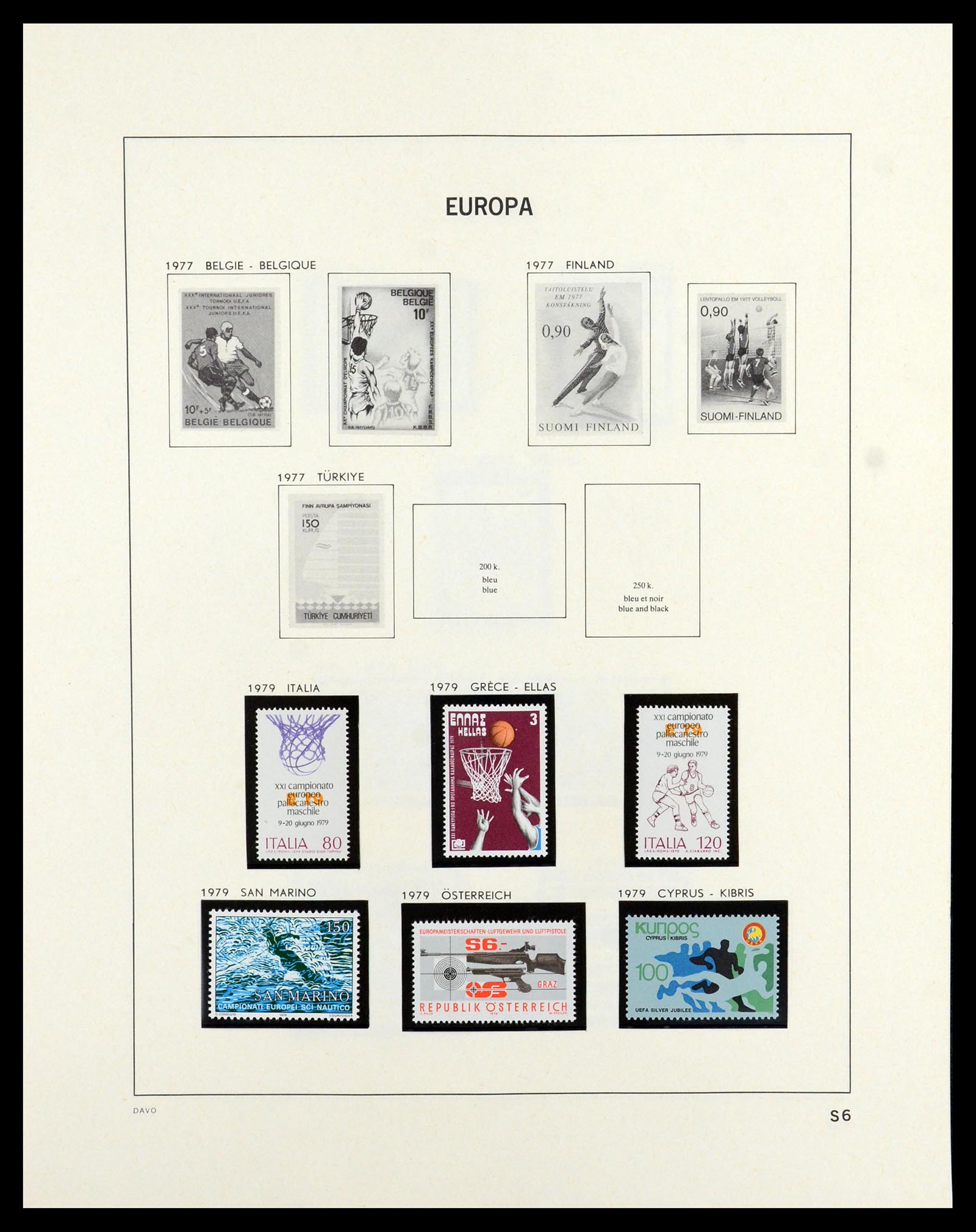 35842 543 - Postzegelverzameling 35842 Europa CEPT 1970-2005.