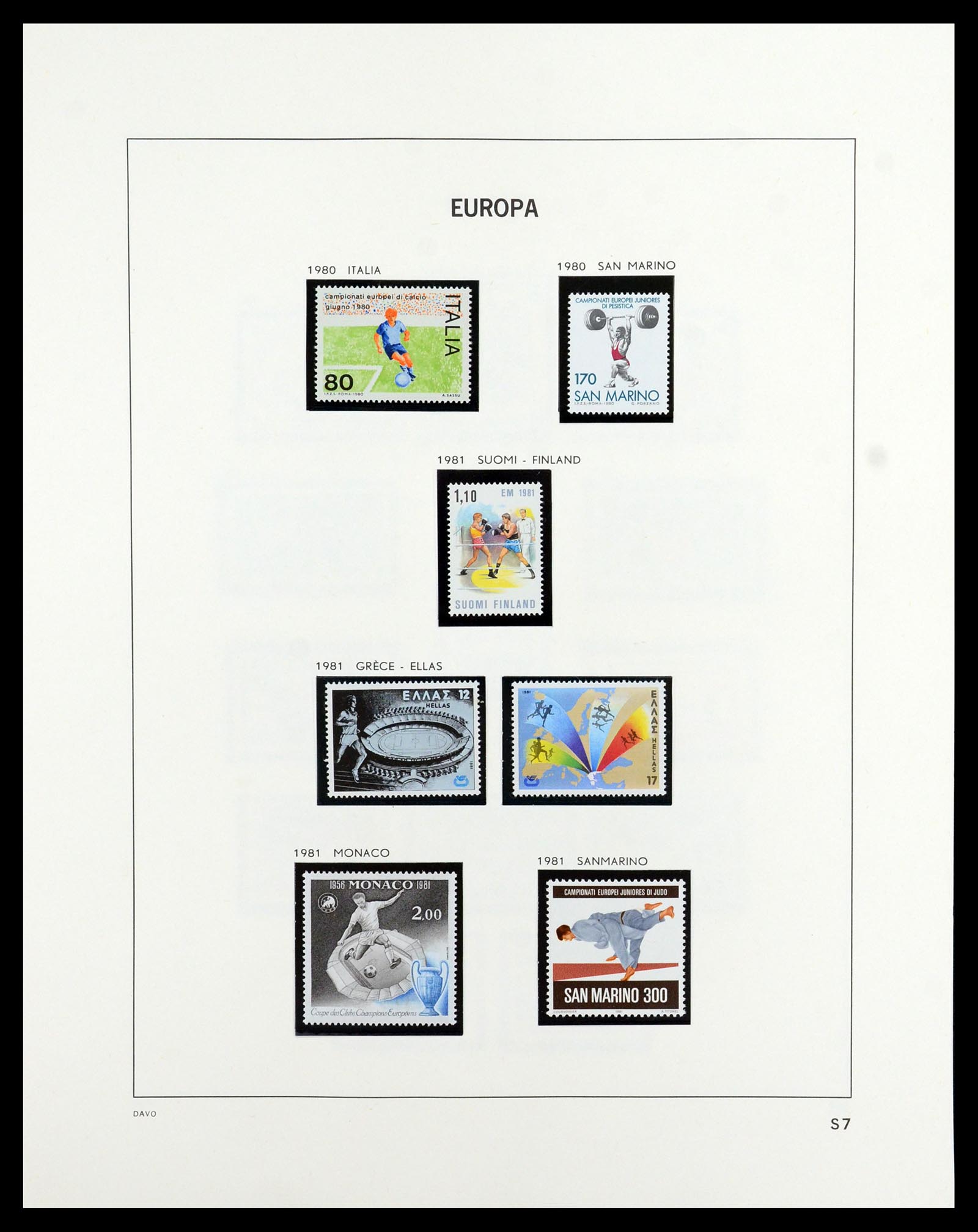 35842 544 - Postzegelverzameling 35842 Europa CEPT 1970-2005.