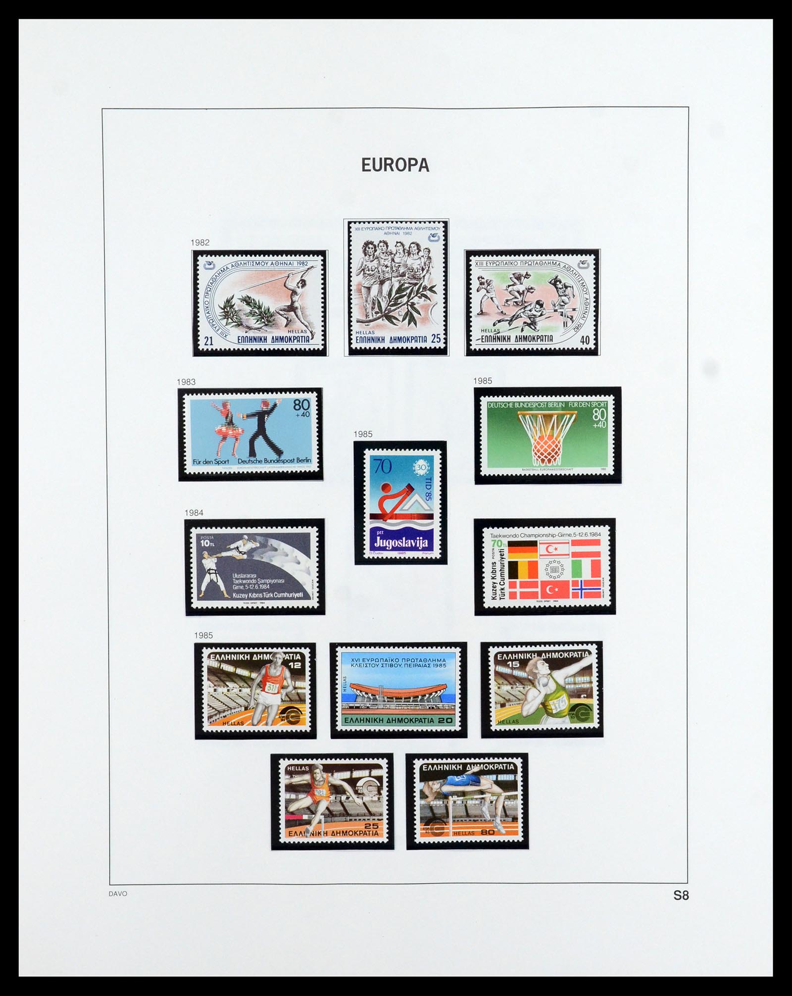 35842 545 - Postzegelverzameling 35842 Europa CEPT 1970-2005.