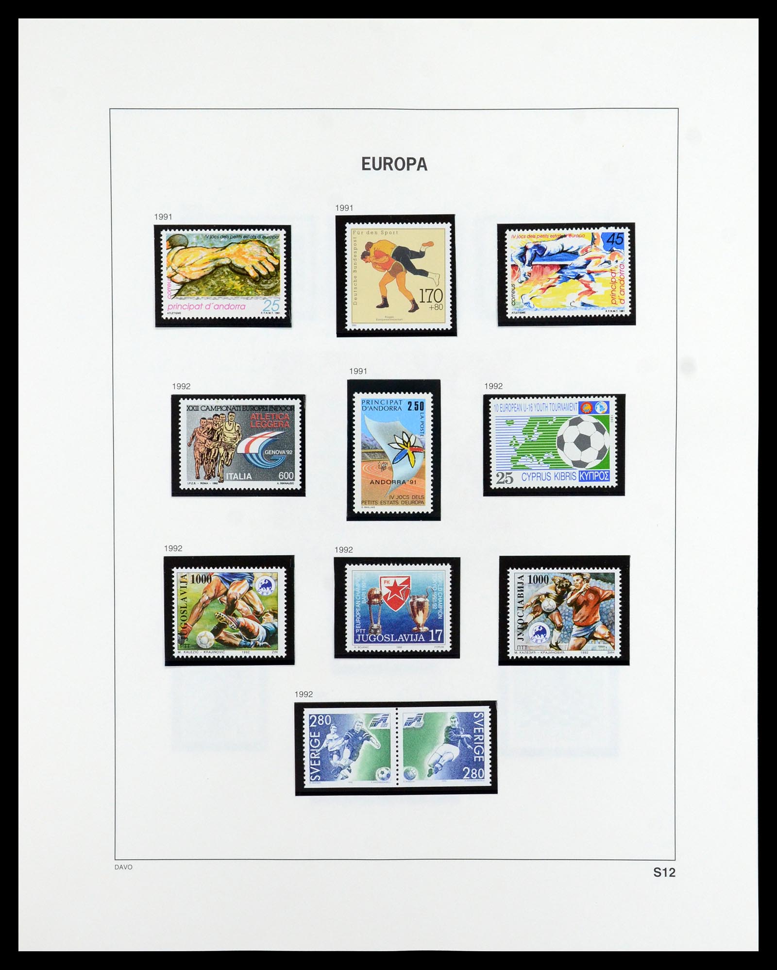 35842 549 - Postzegelverzameling 35842 Europa CEPT 1970-2005.