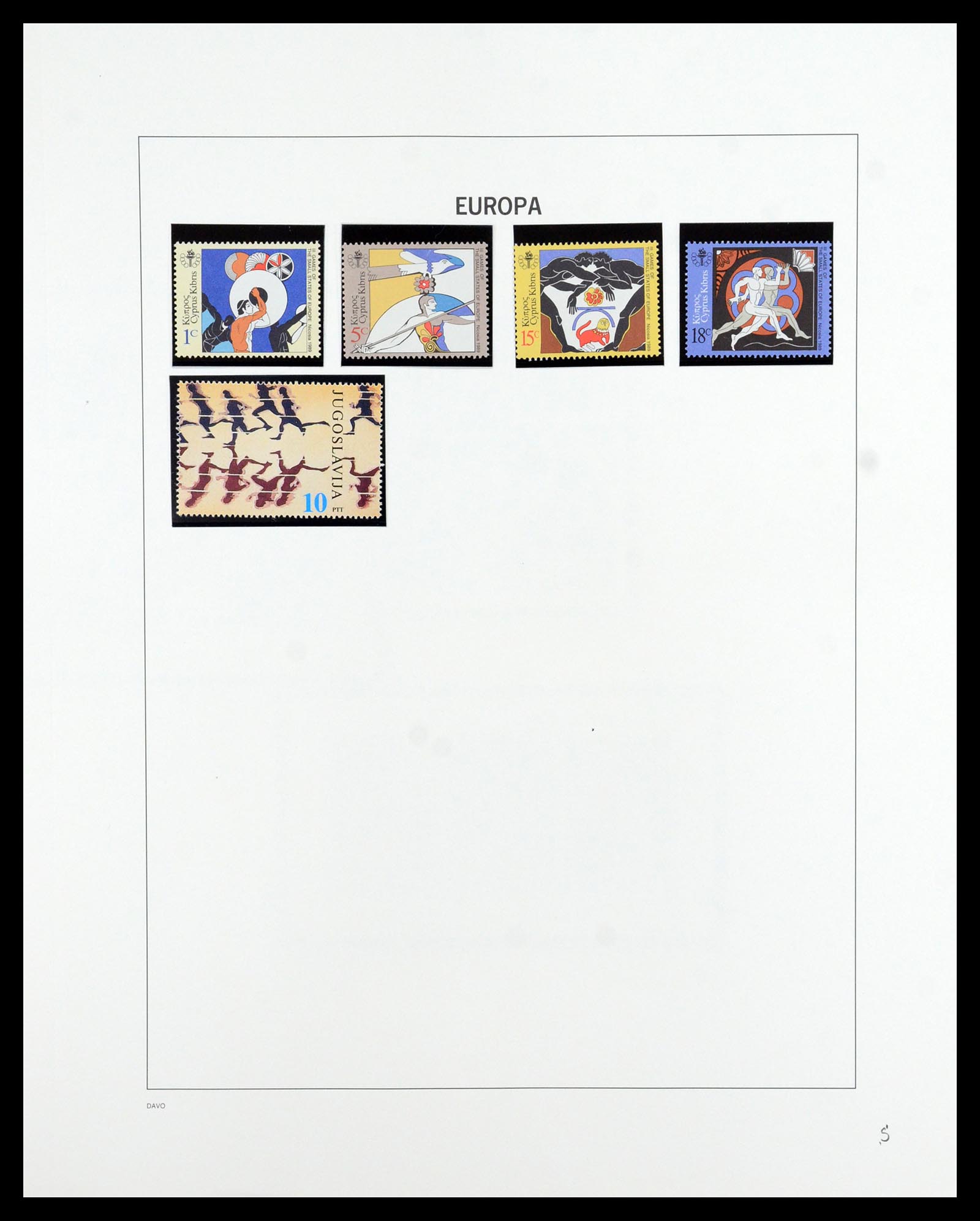 35842 551 - Postzegelverzameling 35842 Europa CEPT 1970-2005.