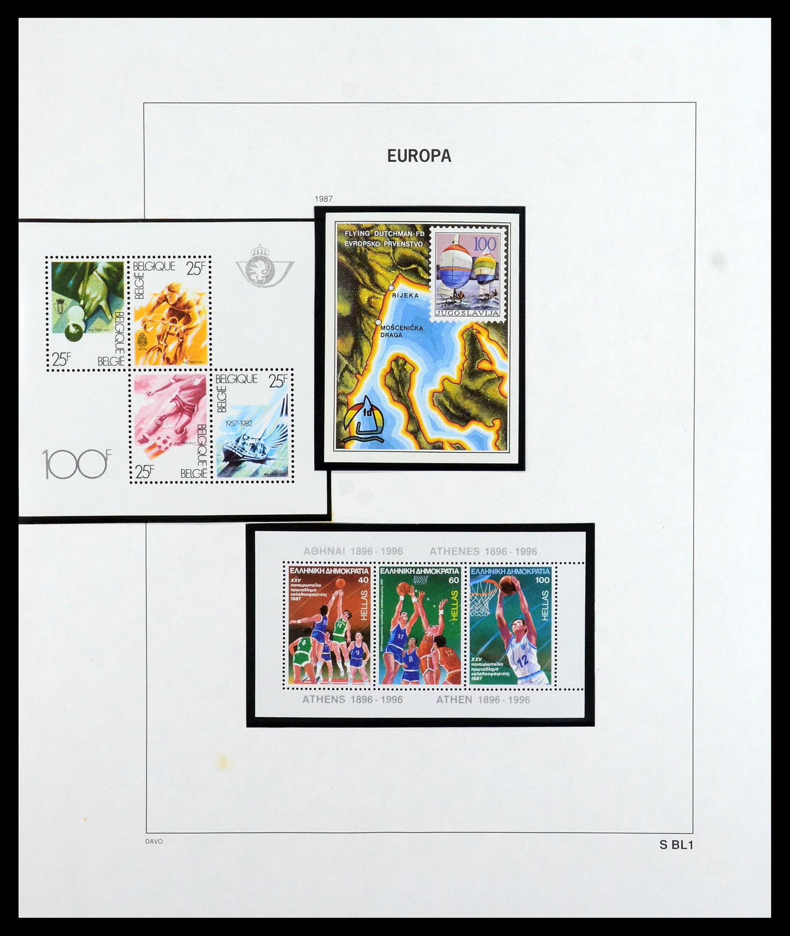 35842 552 - Postzegelverzameling 35842 Europa CEPT 1970-2005.