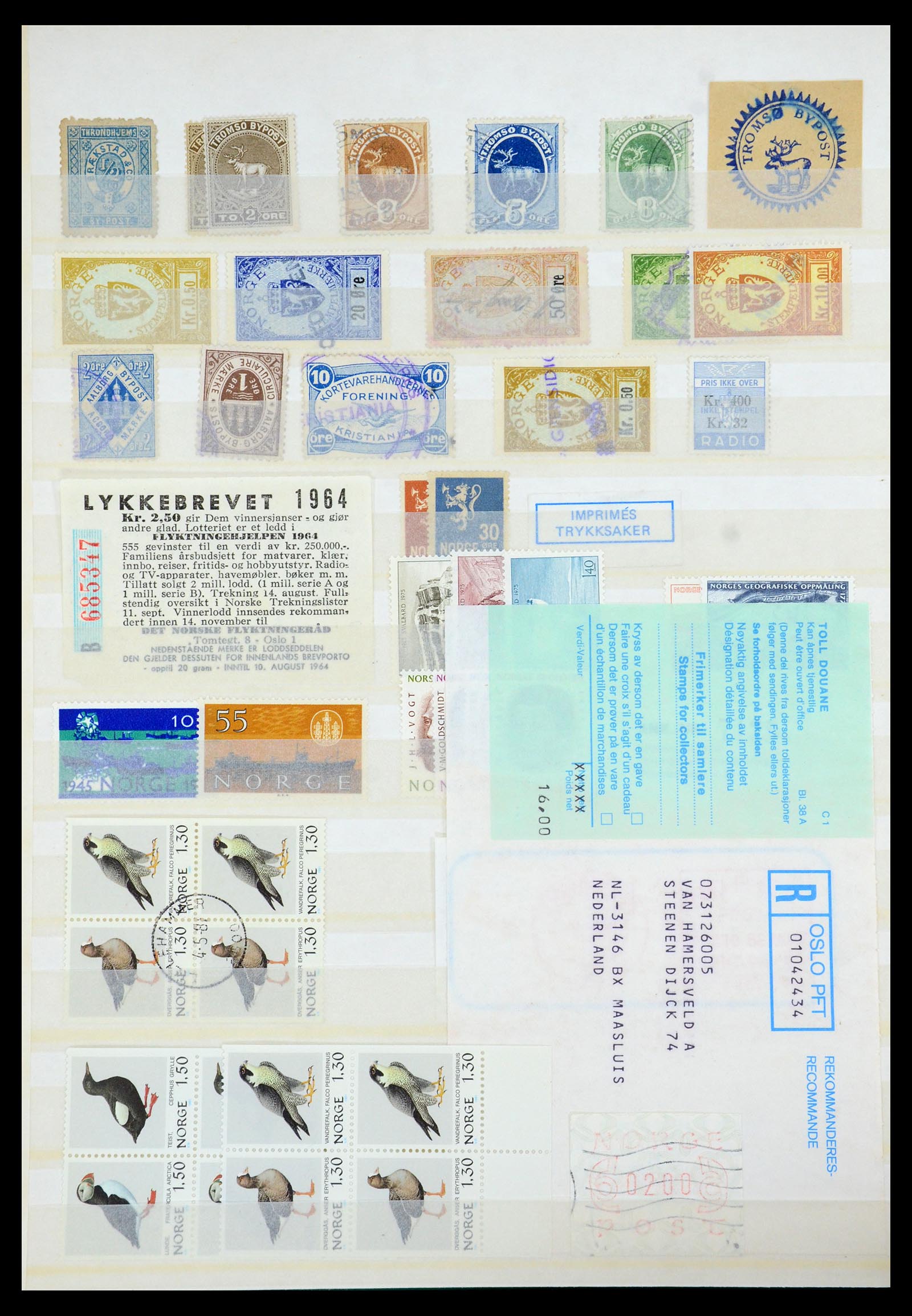 35844 016 - Stamp Collection 35844 Norway 1871-2000.