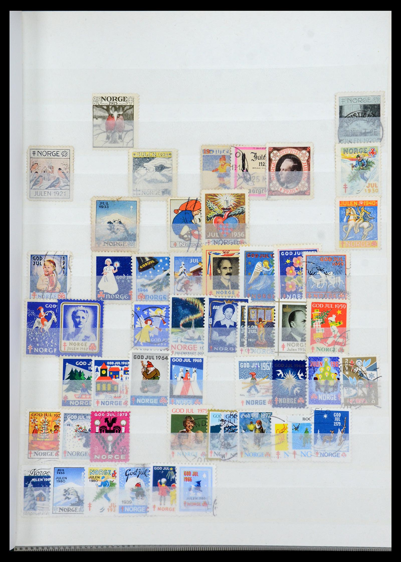 35844 029 - Postzegelverzameling 35844 Noorwegen 1871-2000.