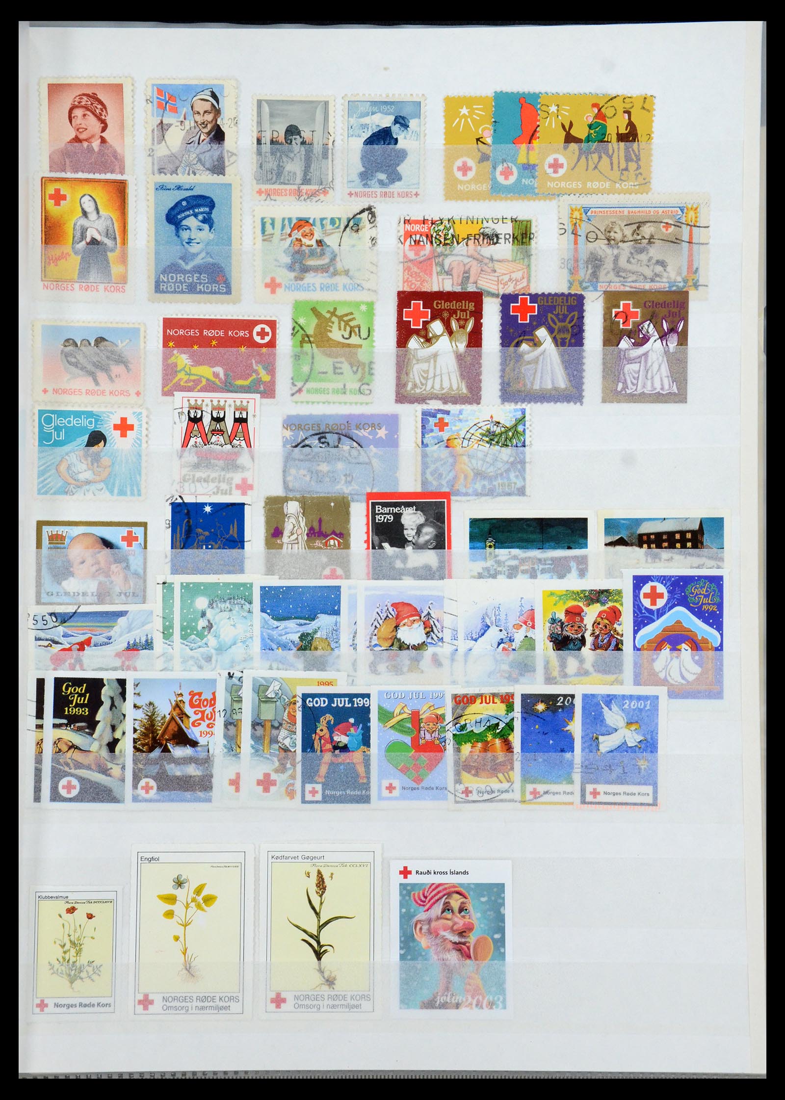 35844 031 - Postzegelverzameling 35844 Noorwegen 1871-2000.