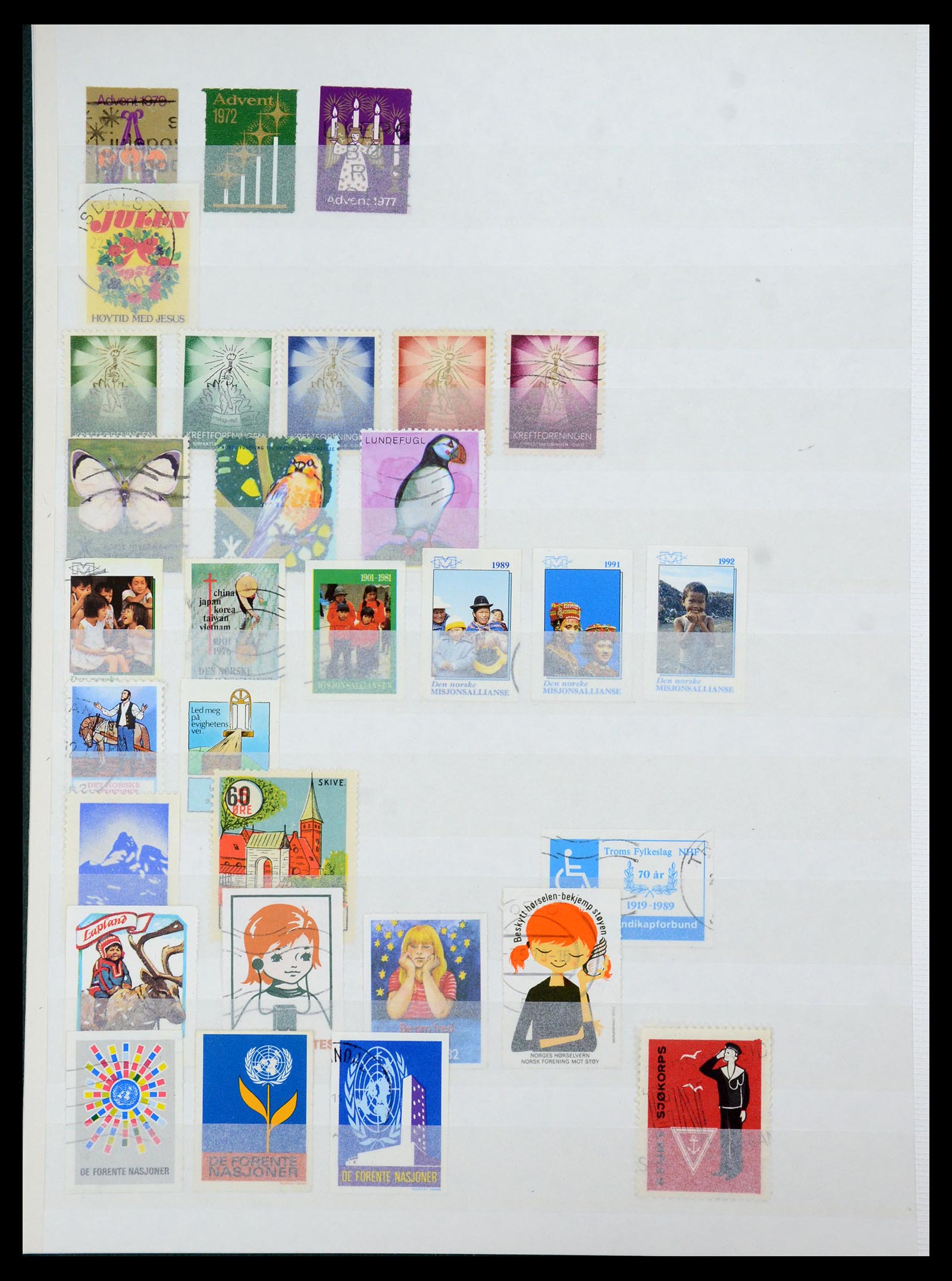 35844 032 - Postzegelverzameling 35844 Noorwegen 1871-2000.