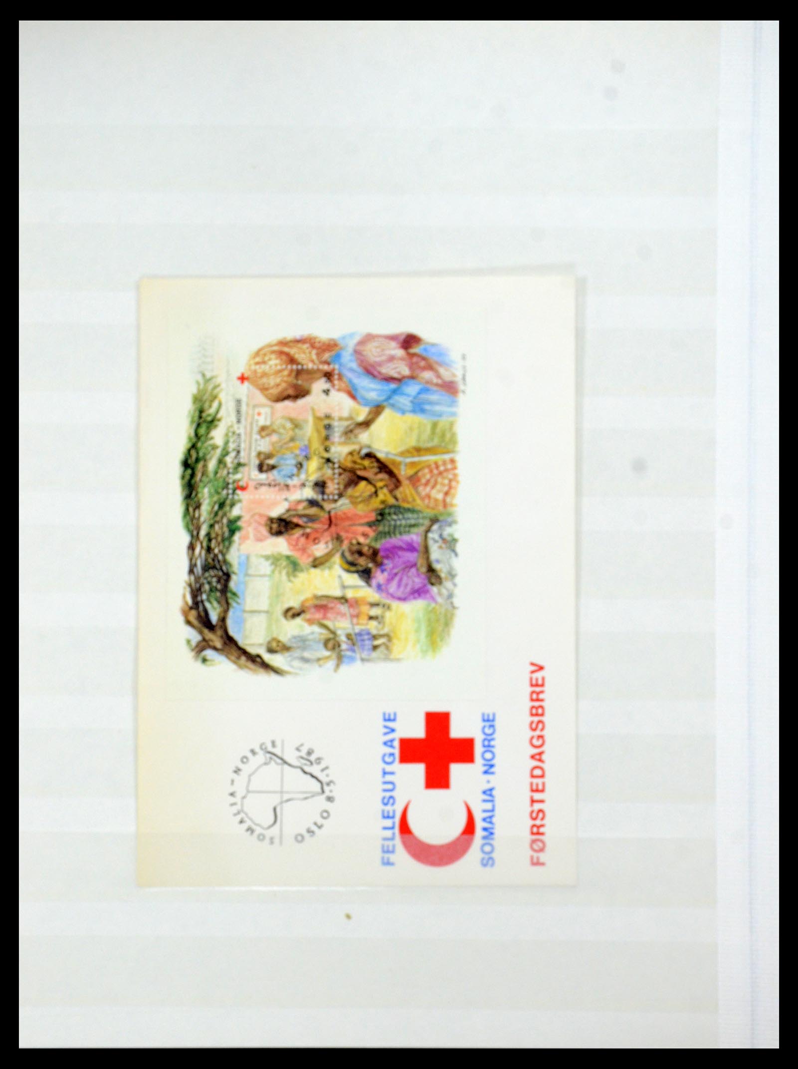 35844 036 - Postzegelverzameling 35844 Noorwegen 1871-2000.
