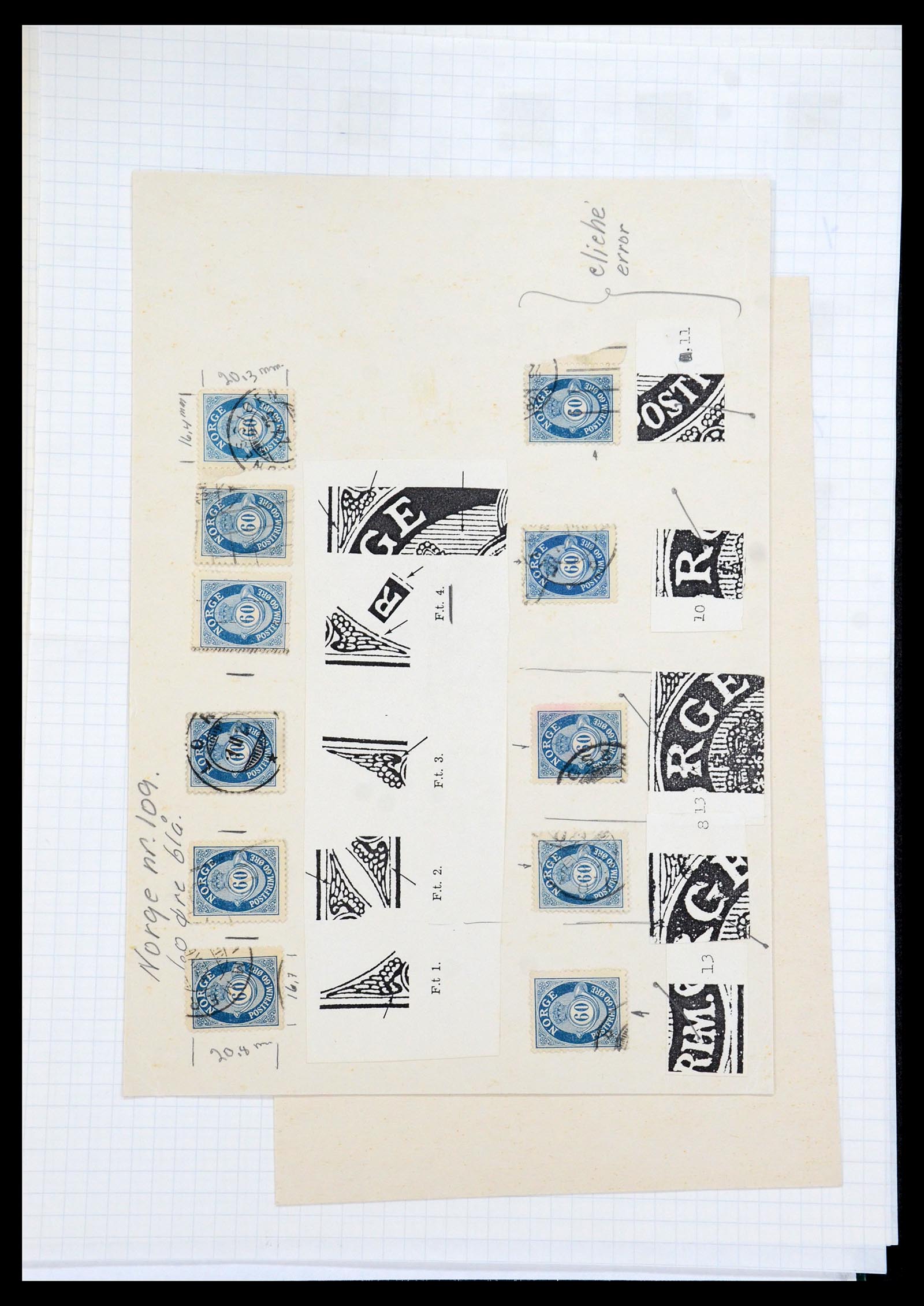 35844 041 - Postzegelverzameling 35844 Noorwegen 1871-2000.