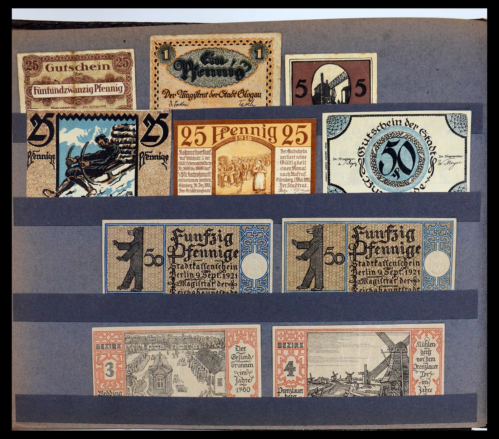 35845 007 - Postzegelverzameling 35845 Duitsland noodgeld.