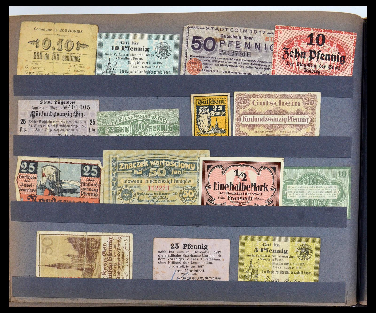 35845 028 - Postzegelverzameling 35845 Duitsland noodgeld.