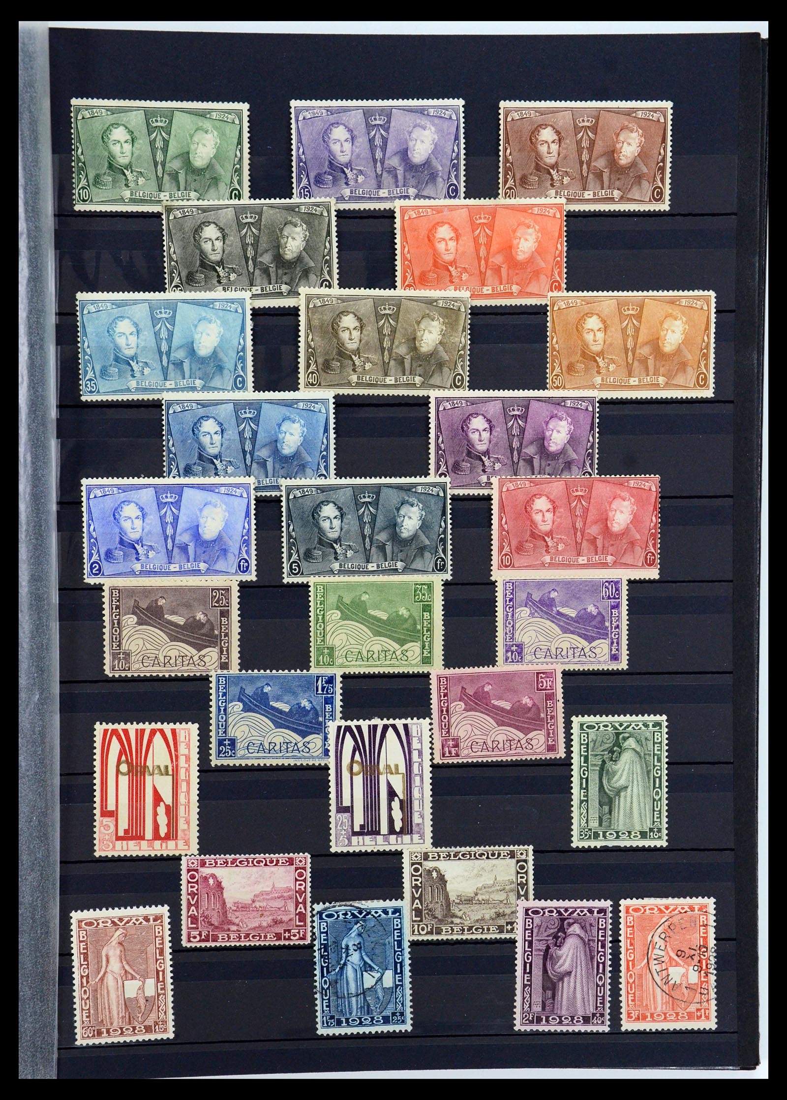 35847 005 - Stamp Collection 35847 Belgium 1849-1974.