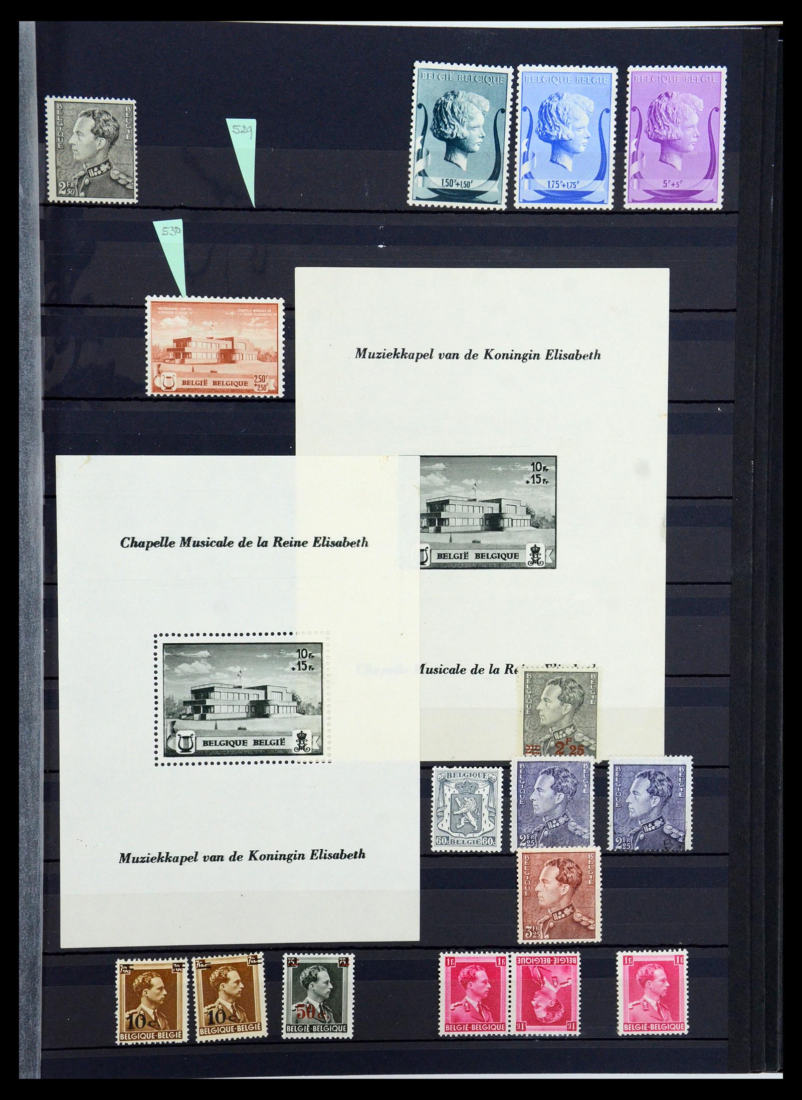 35847 013 - Stamp Collection 35847 Belgium 1849-1974.