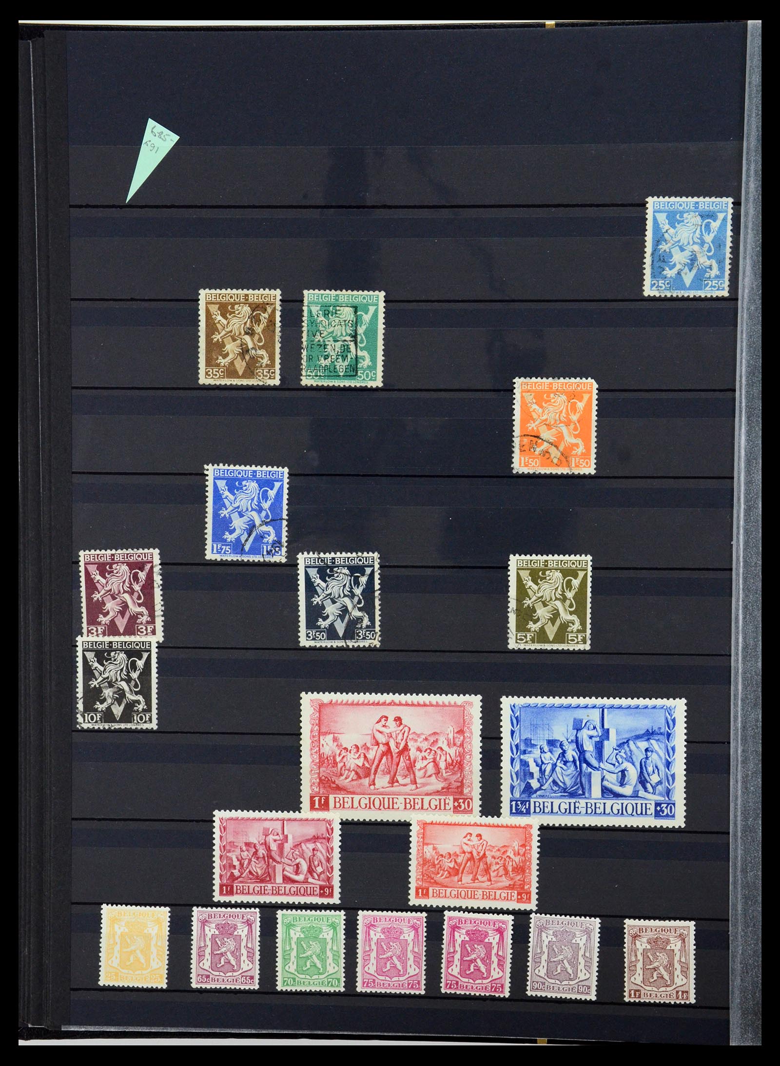 35847 019 - Stamp Collection 35847 Belgium 1849-1974.
