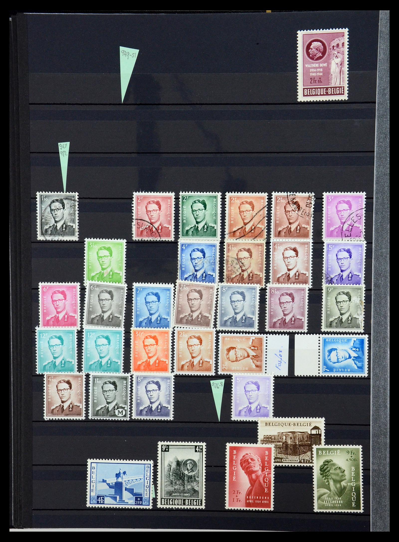 35847 028 - Stamp Collection 35847 Belgium 1849-1974.