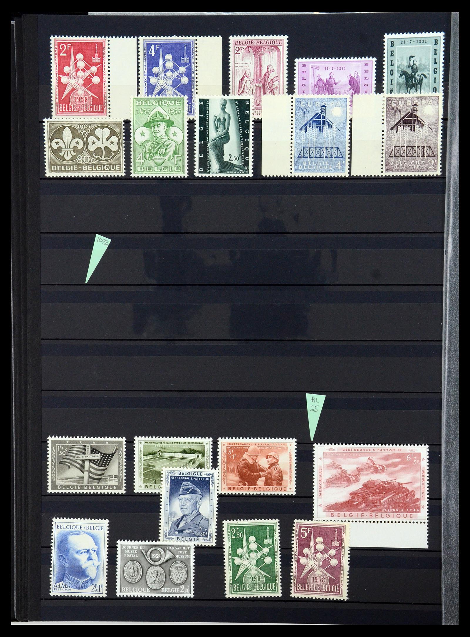 35847 029 - Stamp Collection 35847 Belgium 1849-1974.