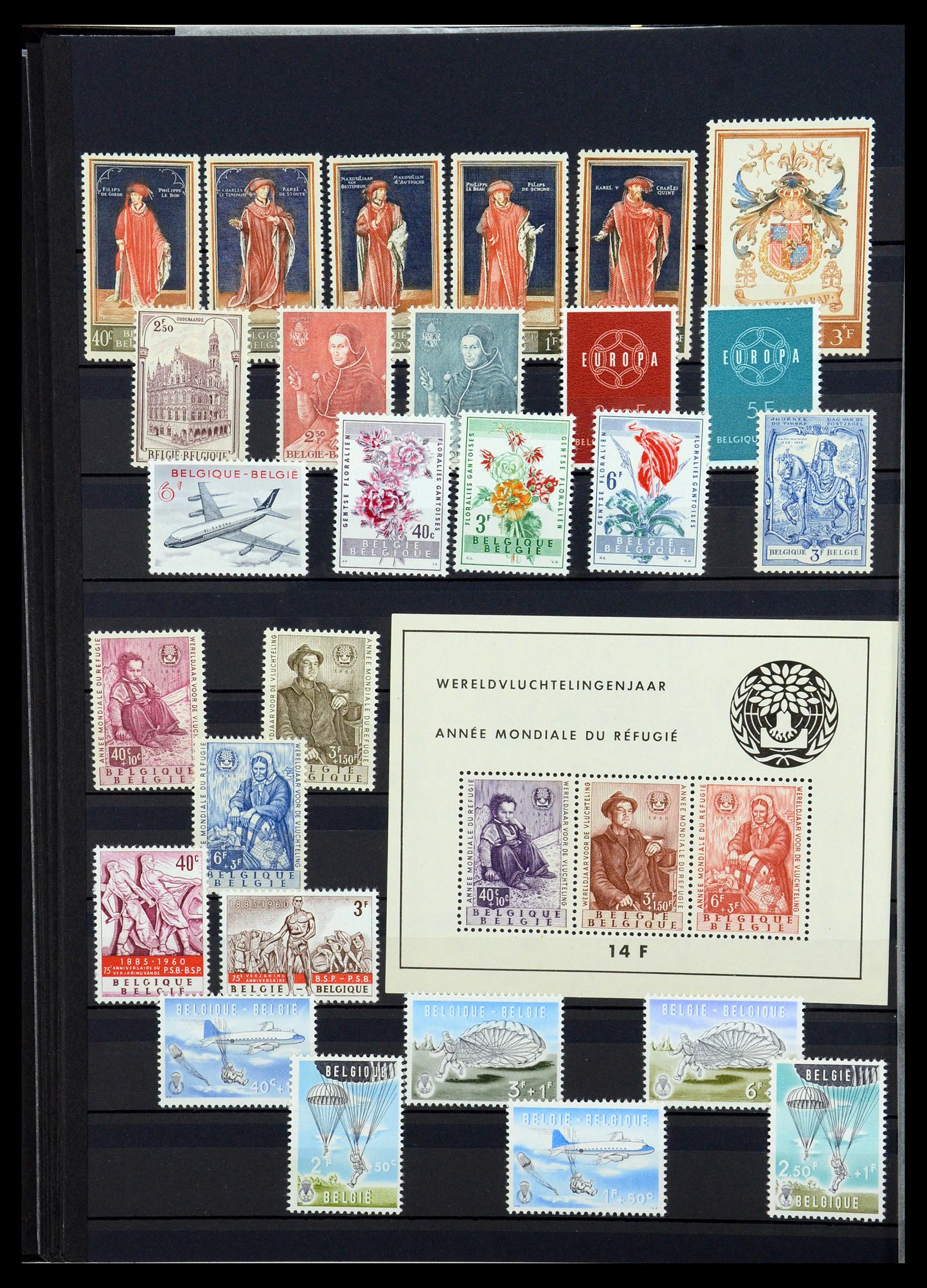 35847 031 - Stamp Collection 35847 Belgium 1849-1974.