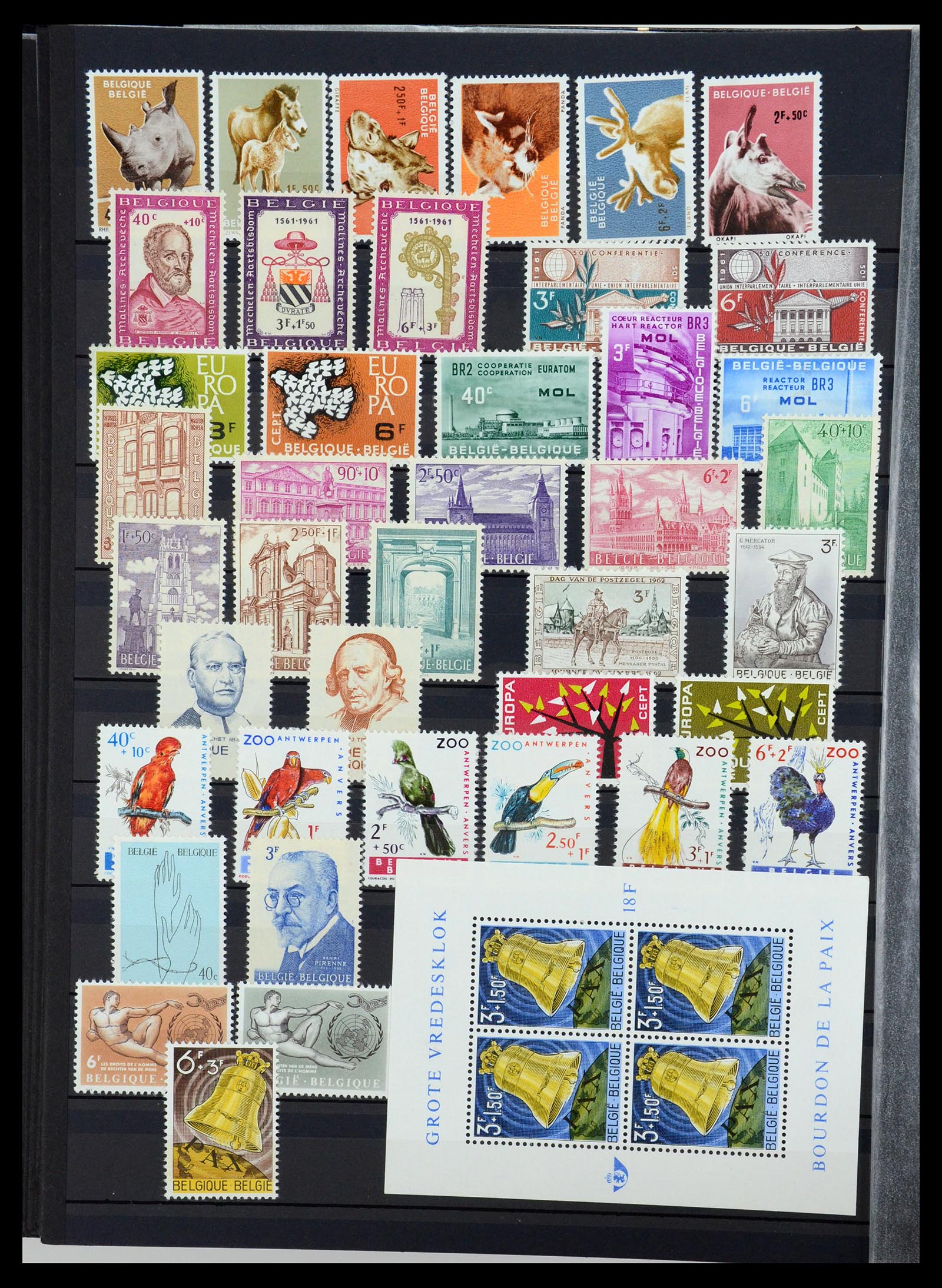 35847 033 - Stamp Collection 35847 Belgium 1849-1974.