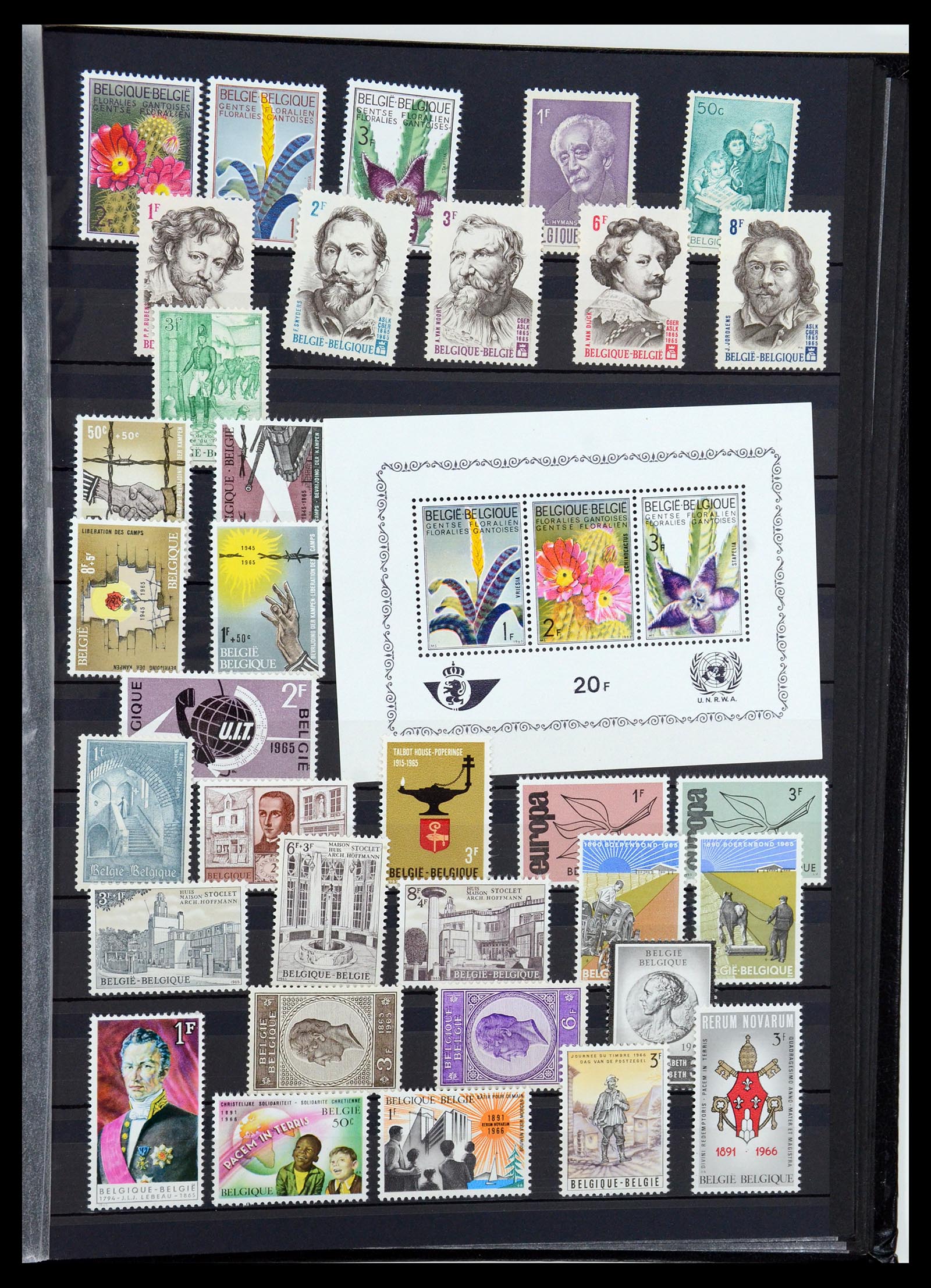 35847 036 - Stamp Collection 35847 Belgium 1849-1974.