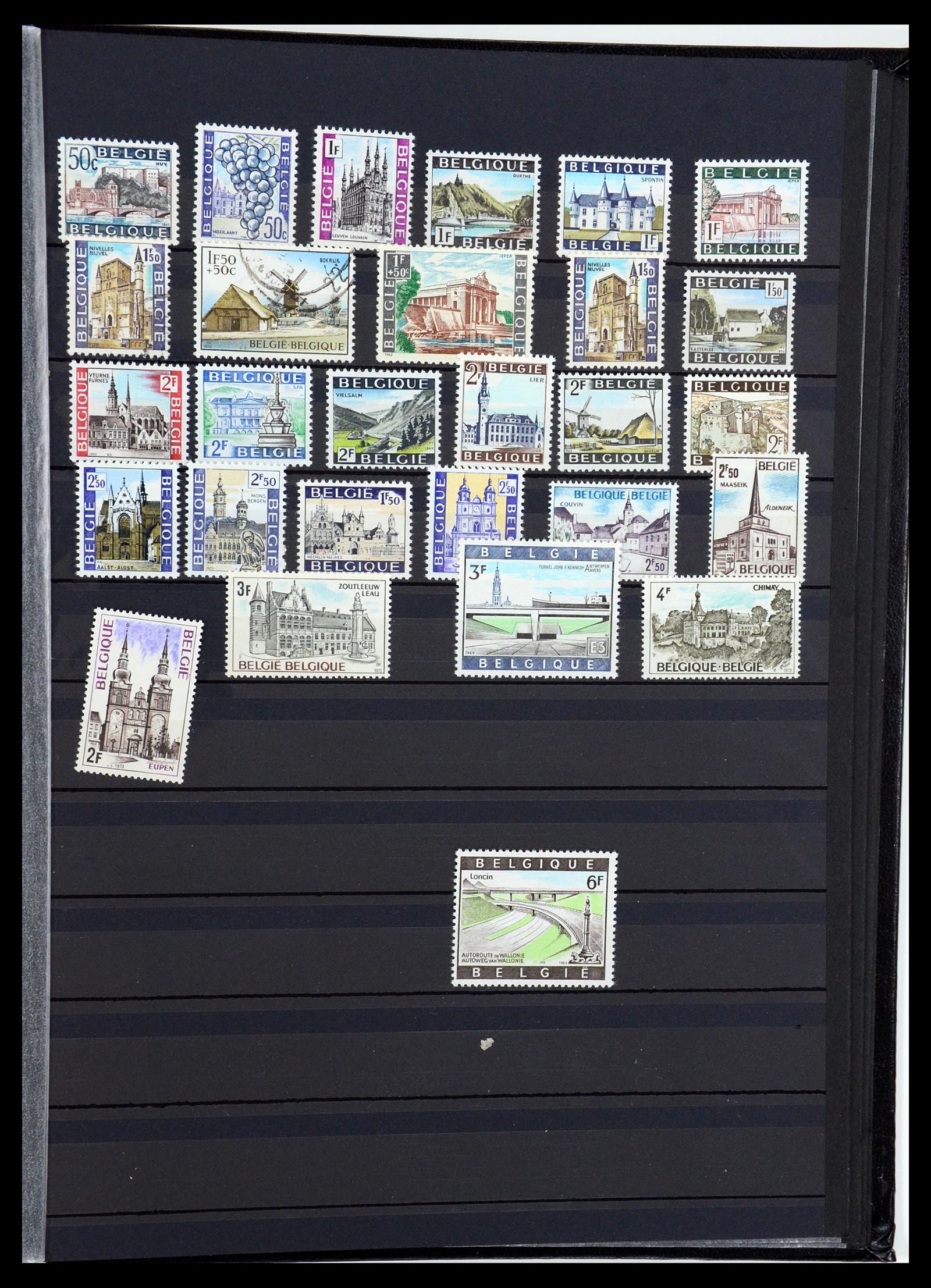 35847 037 - Stamp Collection 35847 Belgium 1849-1974.