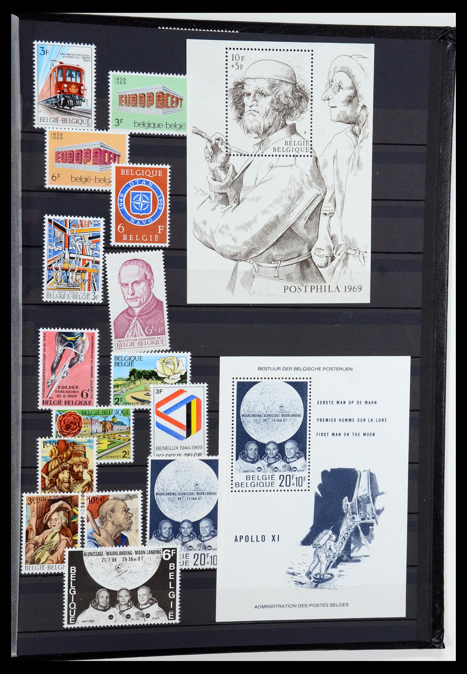 35847 042 - Stamp Collection 35847 Belgium 1849-1974.