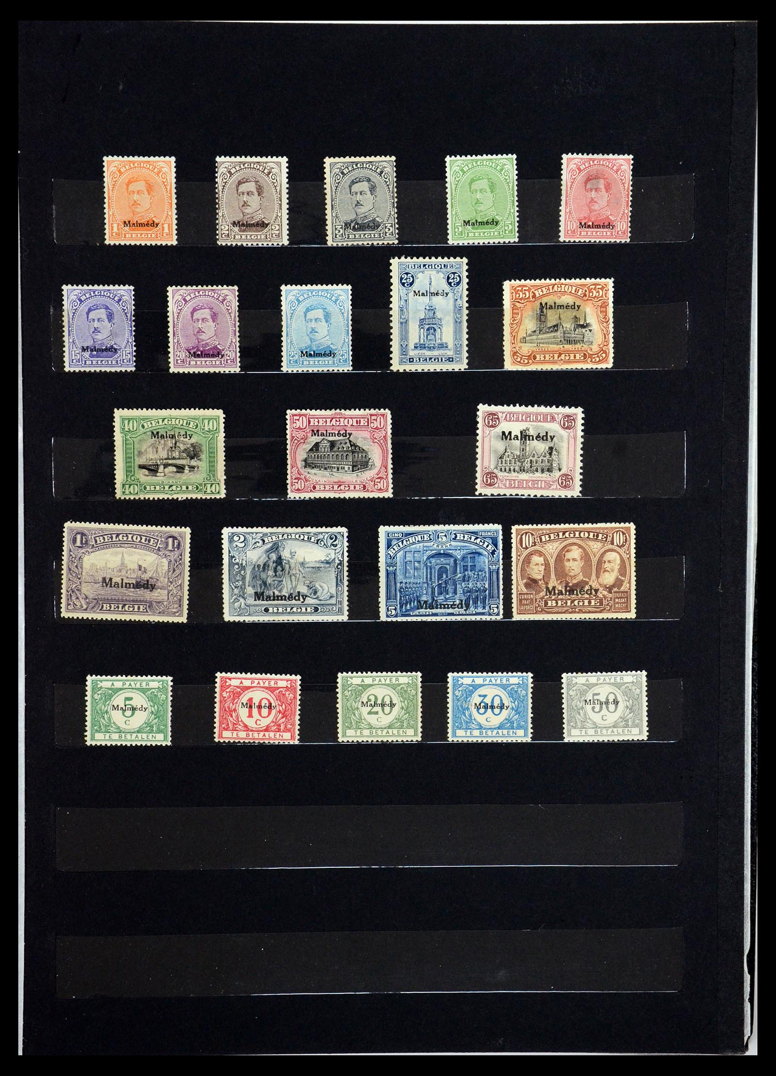 35847 050 - Stamp Collection 35847 Belgium 1849-1974.