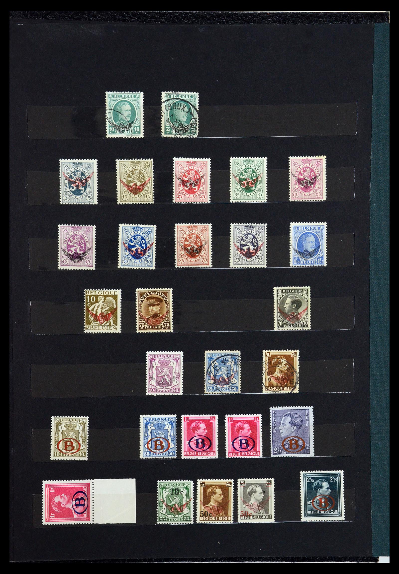 35847 051 - Stamp Collection 35847 Belgium 1849-1974.
