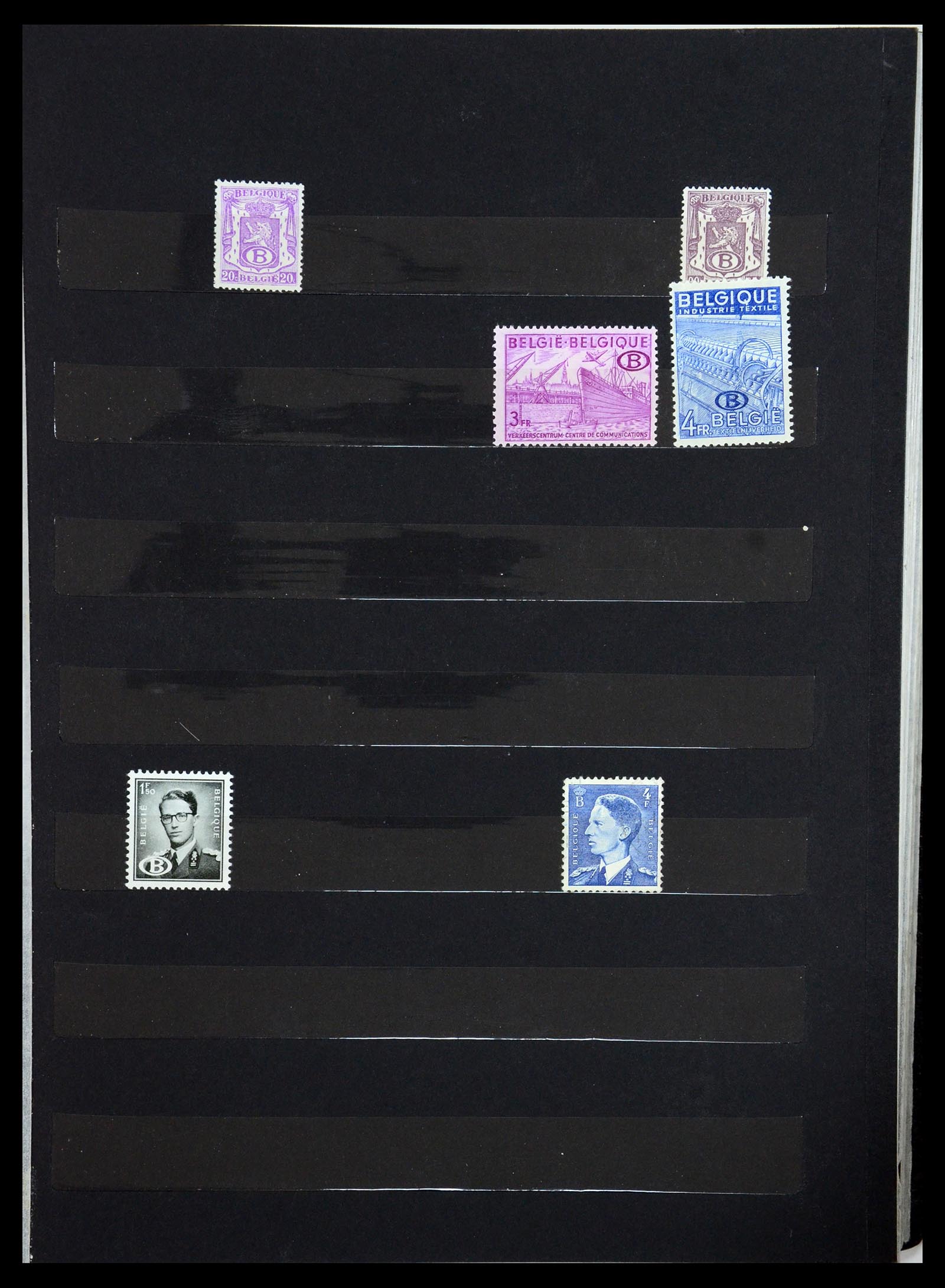 35847 052 - Stamp Collection 35847 Belgium 1849-1974.