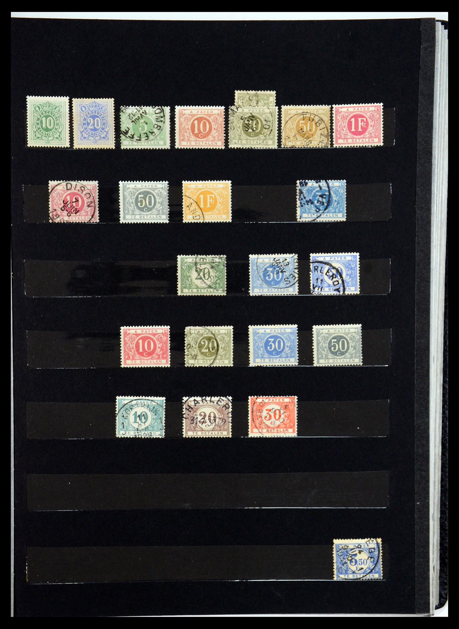 35847 054 - Stamp Collection 35847 Belgium 1849-1974.